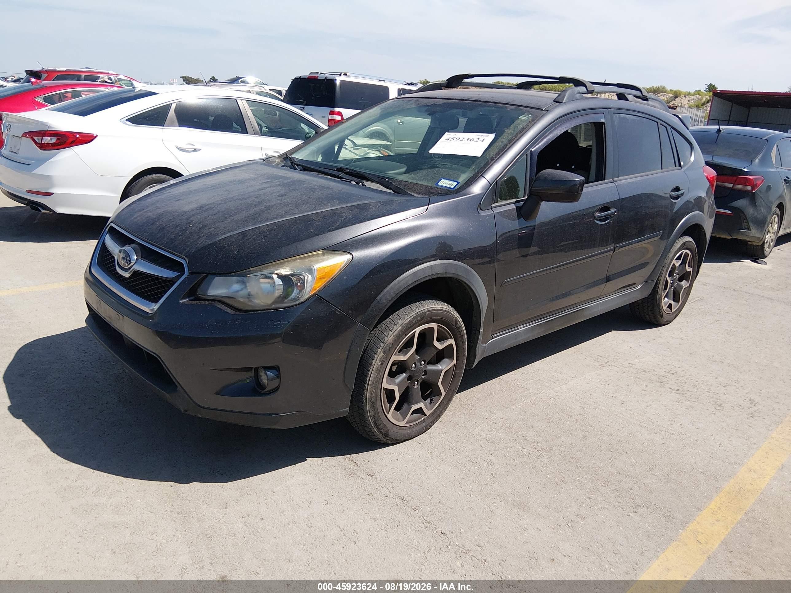 2015 Subaru Xv Crosstrek 2.0i Premium Gray vin: JF2GPAFC1F8235567