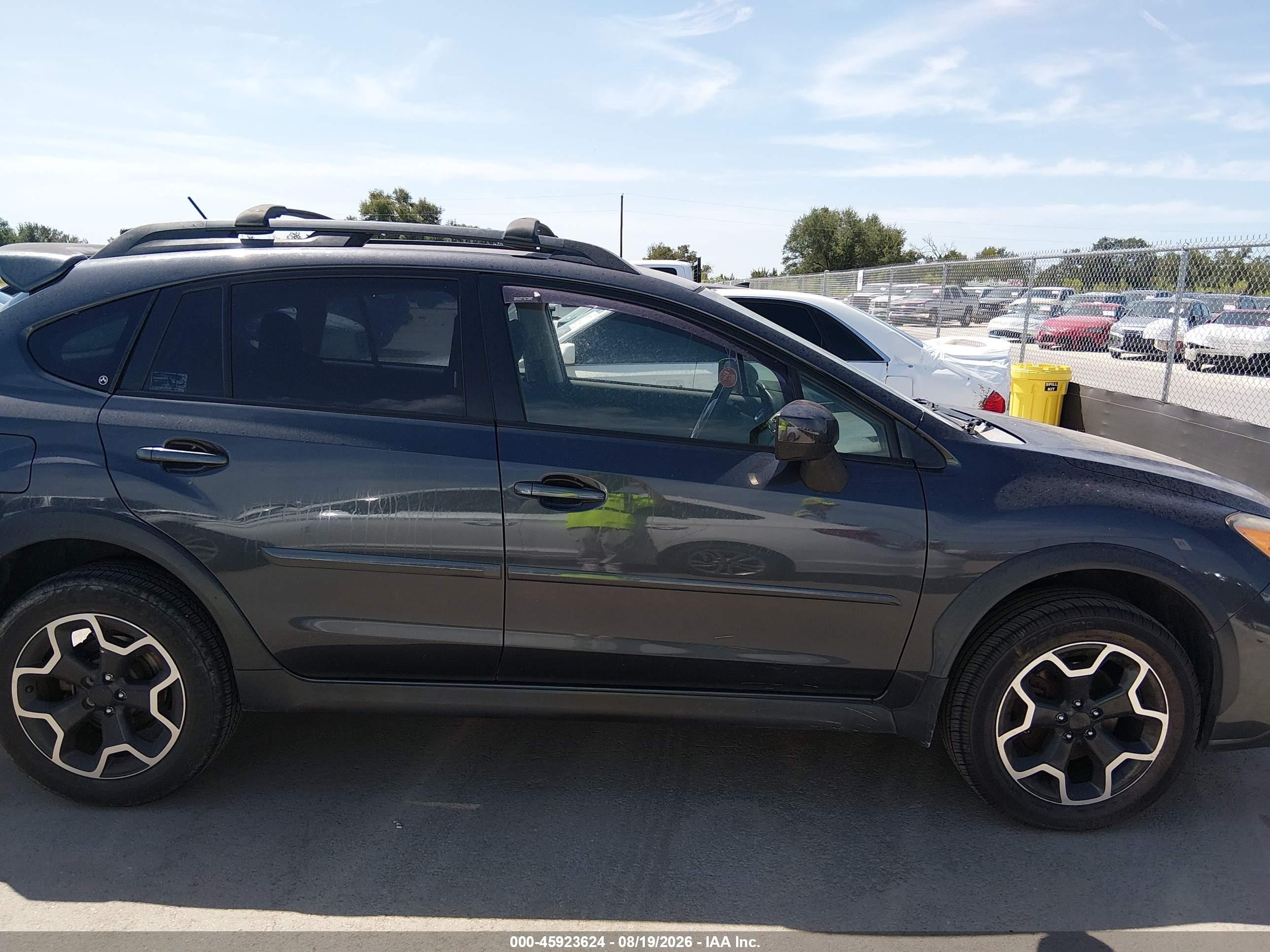 2015 Subaru Xv Crosstrek 2.0i Premium Gray vin: JF2GPAFC1F8235567