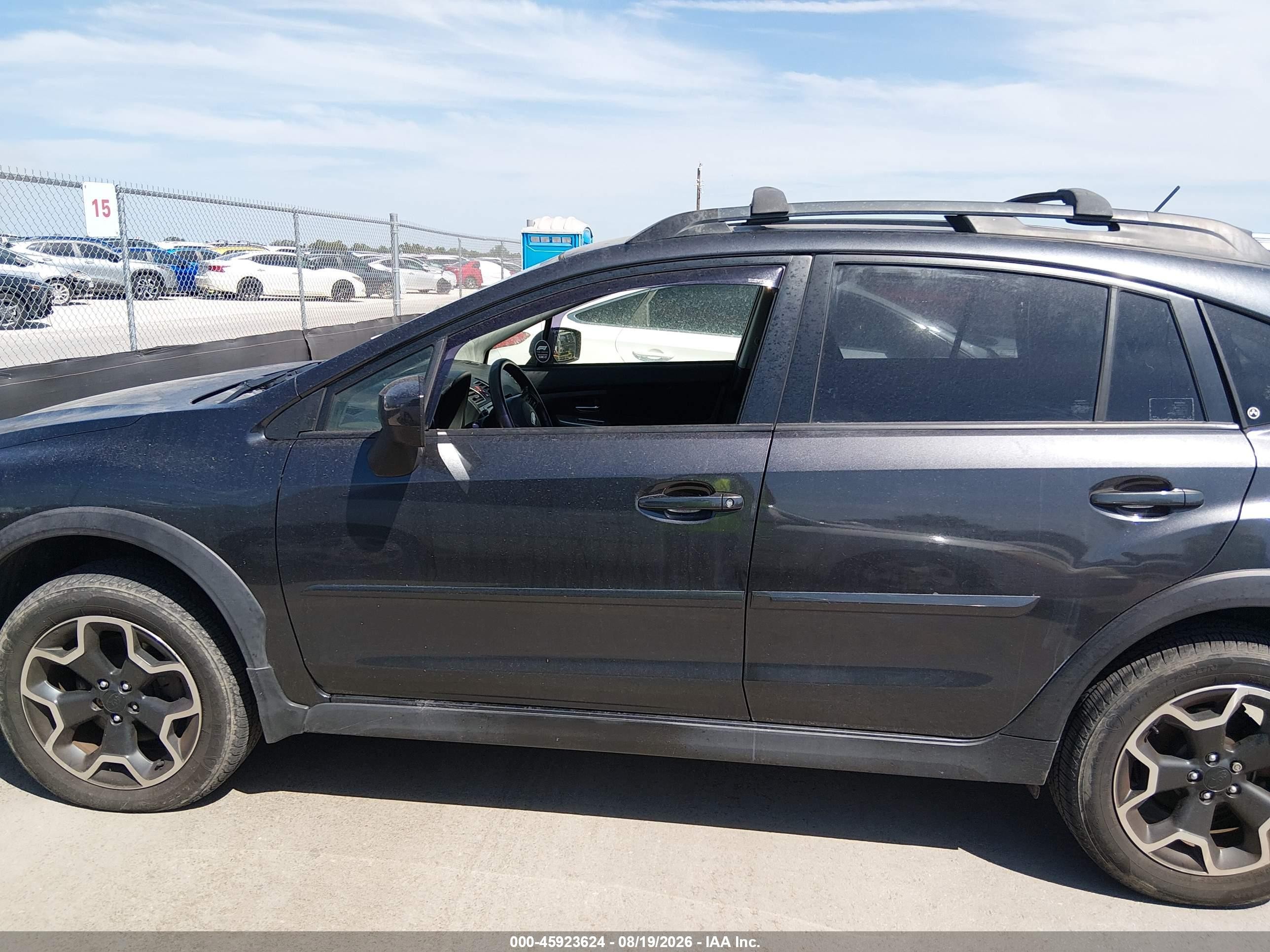 2015 Subaru Xv Crosstrek 2.0i Premium Gray vin: JF2GPAFC1F8235567
