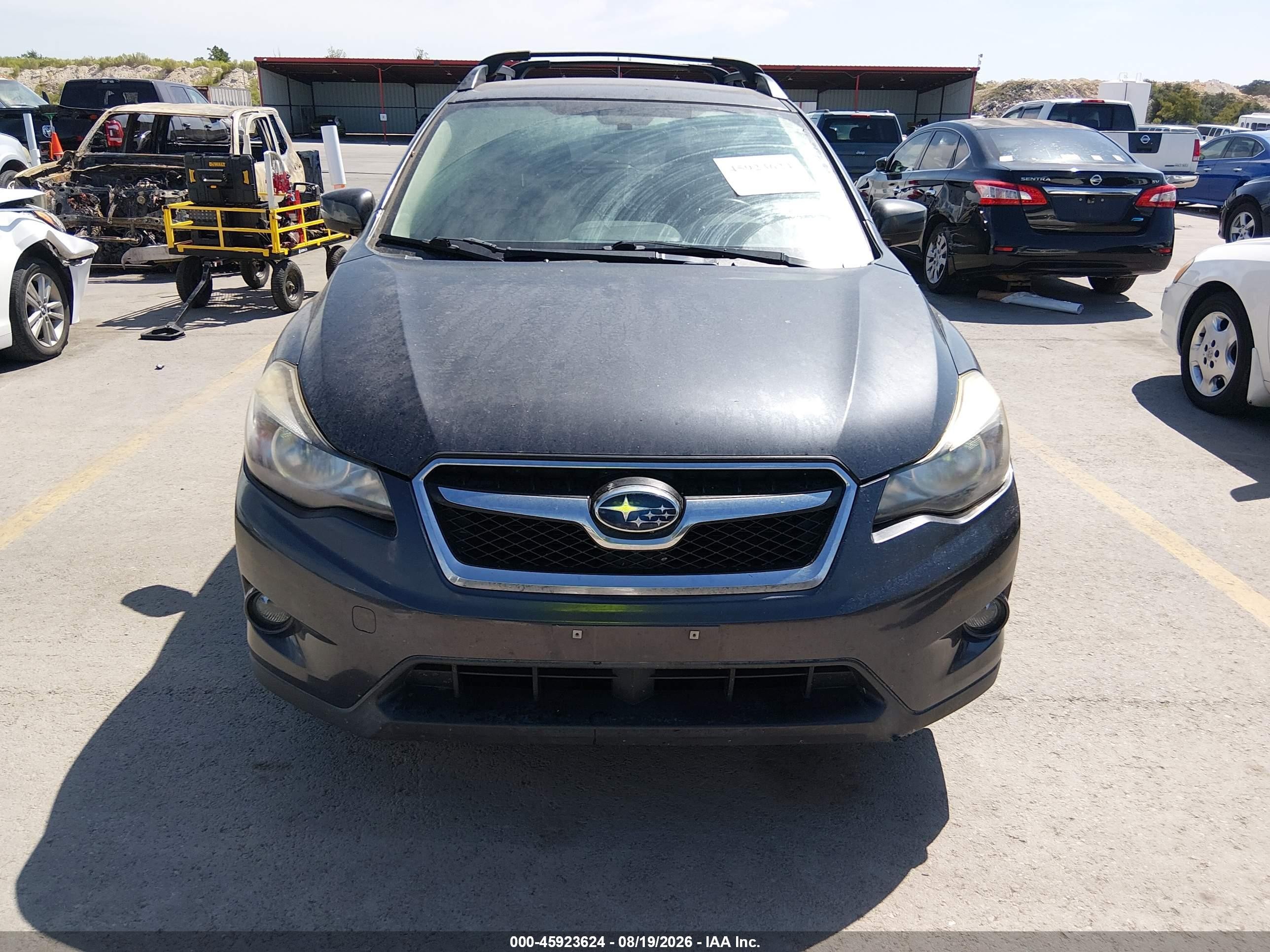 2015 Subaru Xv Crosstrek 2.0i Premium Gray vin: JF2GPAFC1F8235567