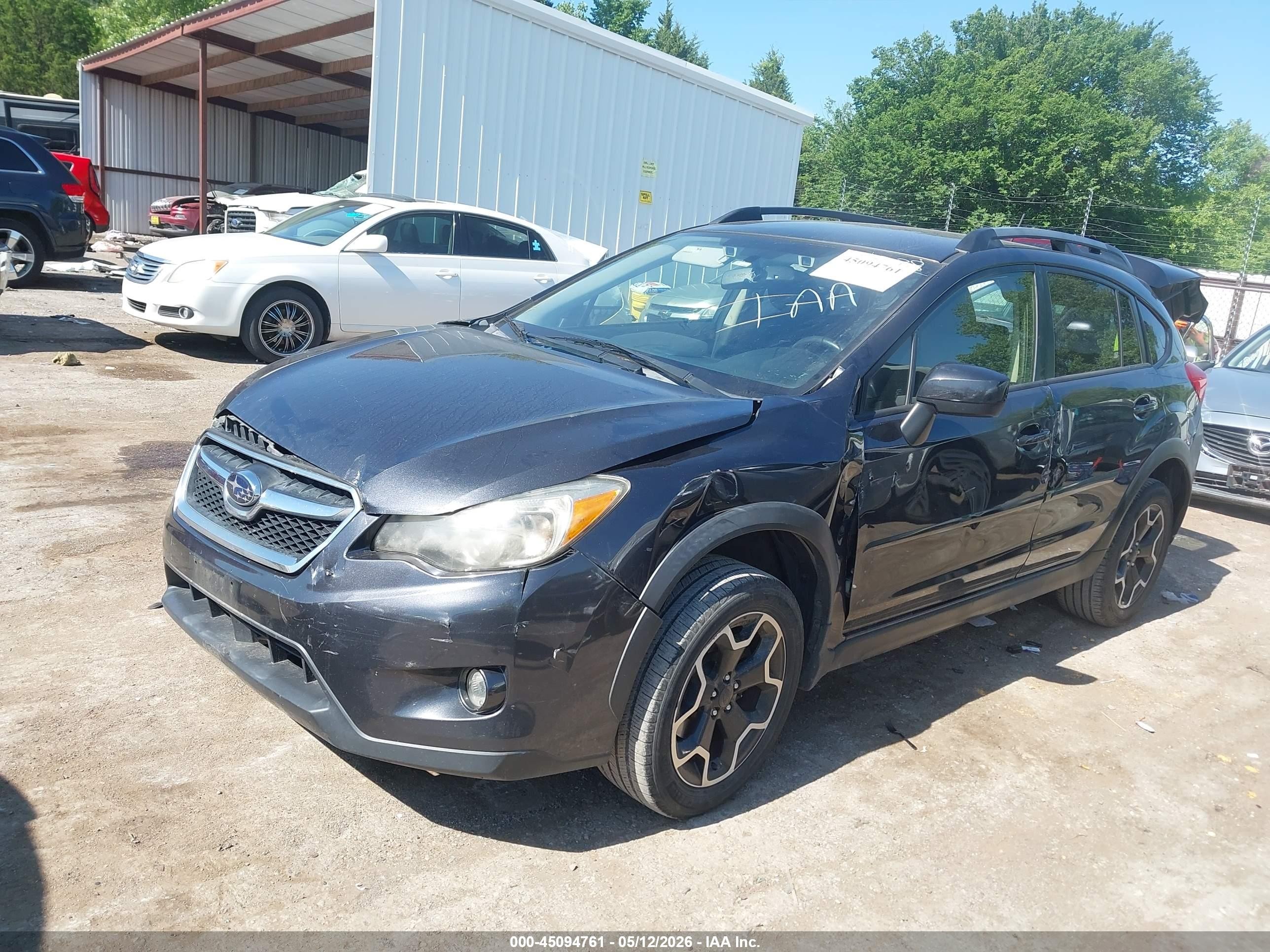 2015 Subaru Xv Crosstrek 2.0i Premium Black vin: JF2GPAFC1F8322238