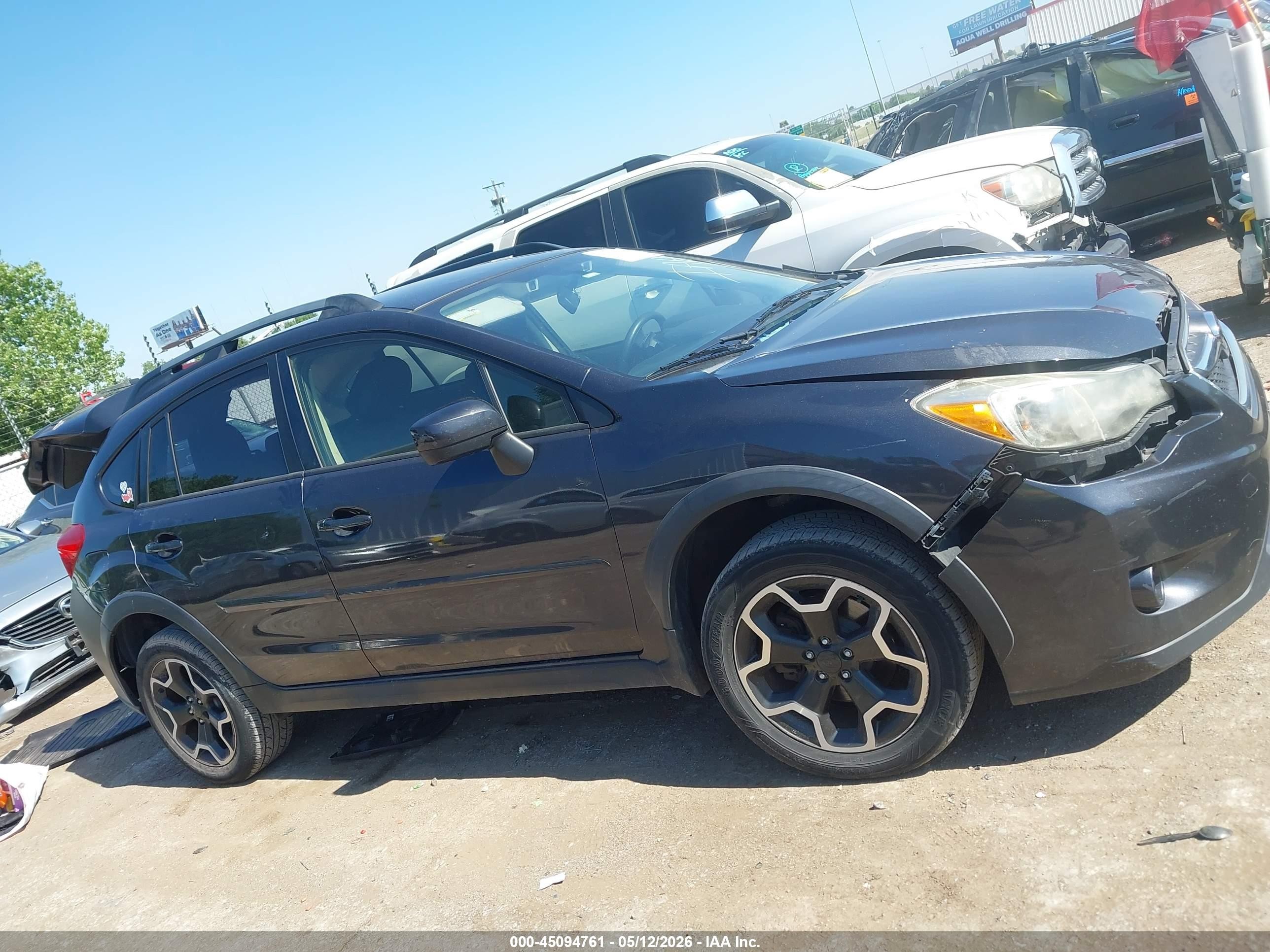 2015 Subaru Xv Crosstrek 2.0i Premium Black vin: JF2GPAFC1F8322238