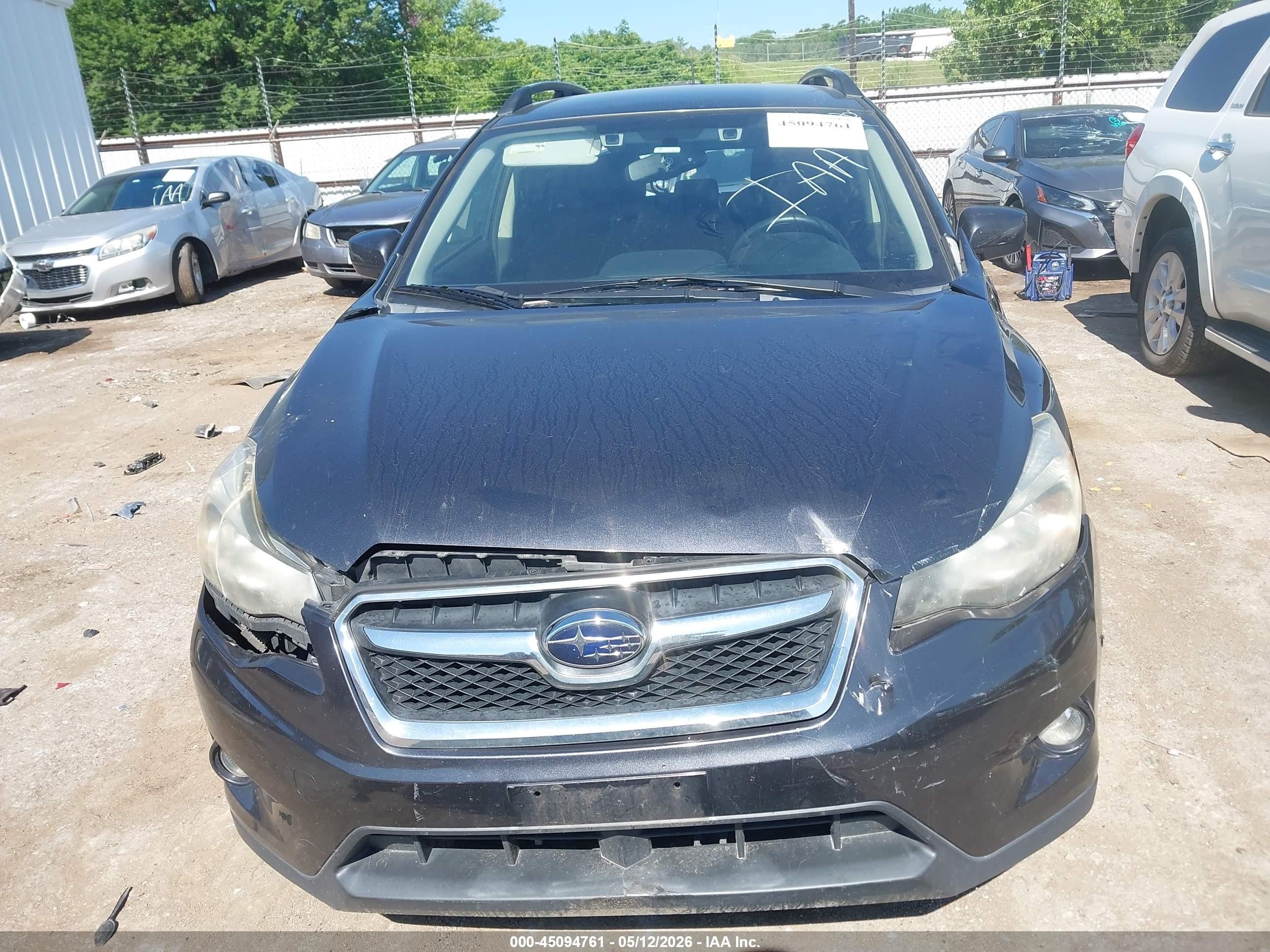 2015 Subaru Xv Crosstrek 2.0i Premium Black vin: JF2GPAFC1F8322238