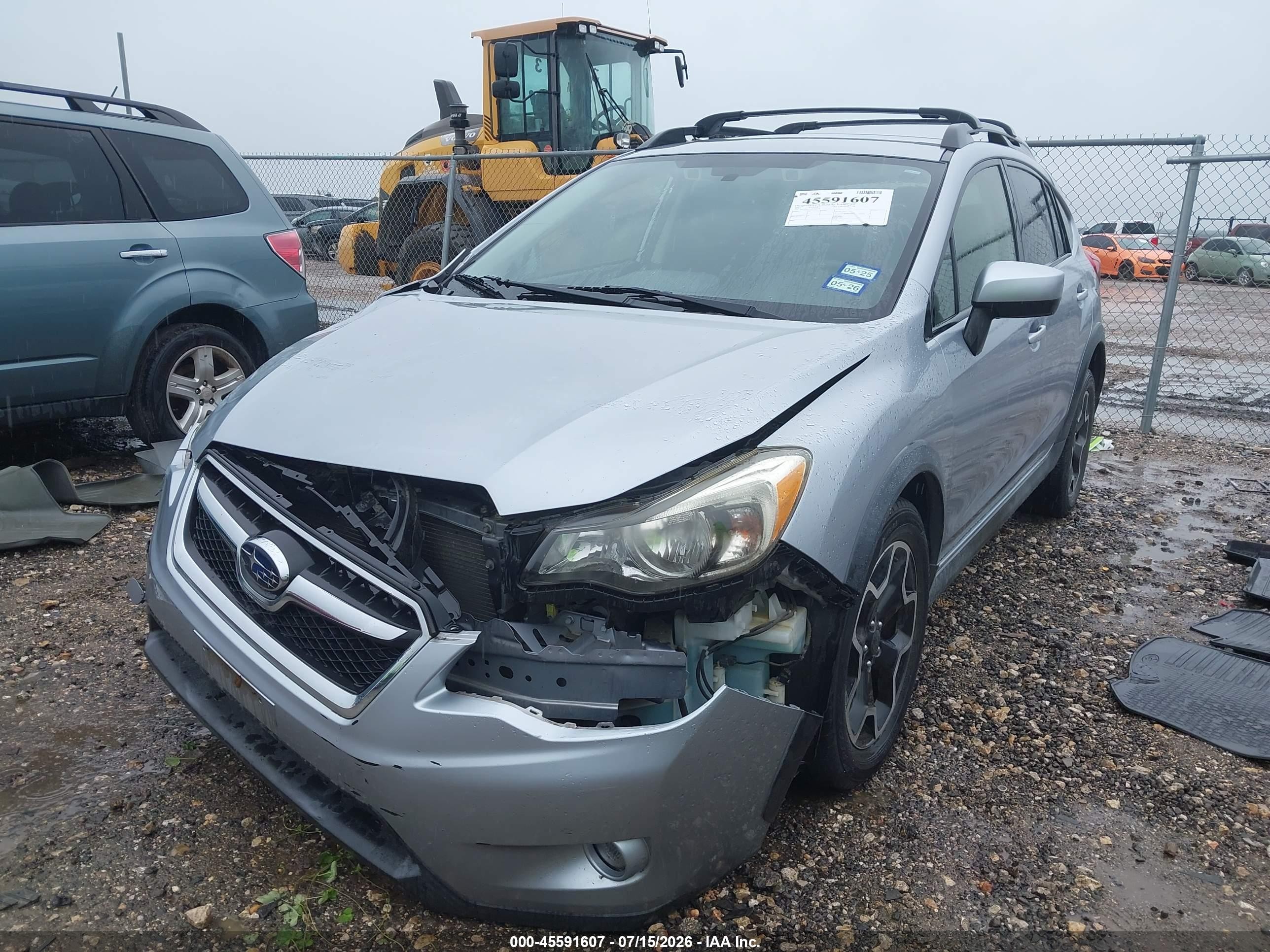2015 Subaru Xv Crosstrek 2.0i Premium Silver vin: JF2GPAFC2F8306274