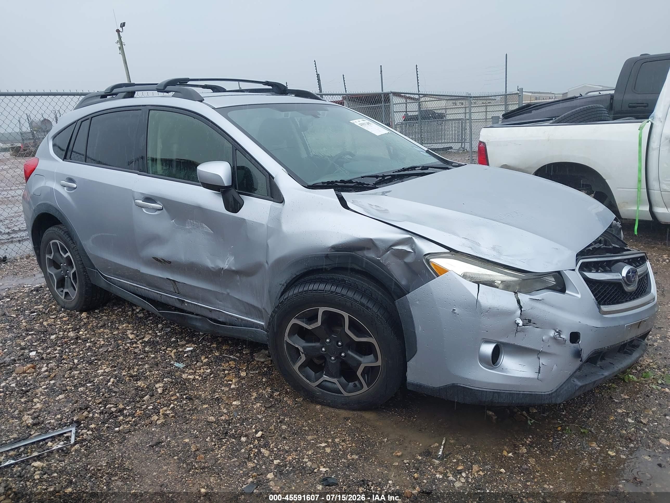 2015 Subaru Xv Crosstrek 2.0i Premium Silver vin: JF2GPAFC2F8306274