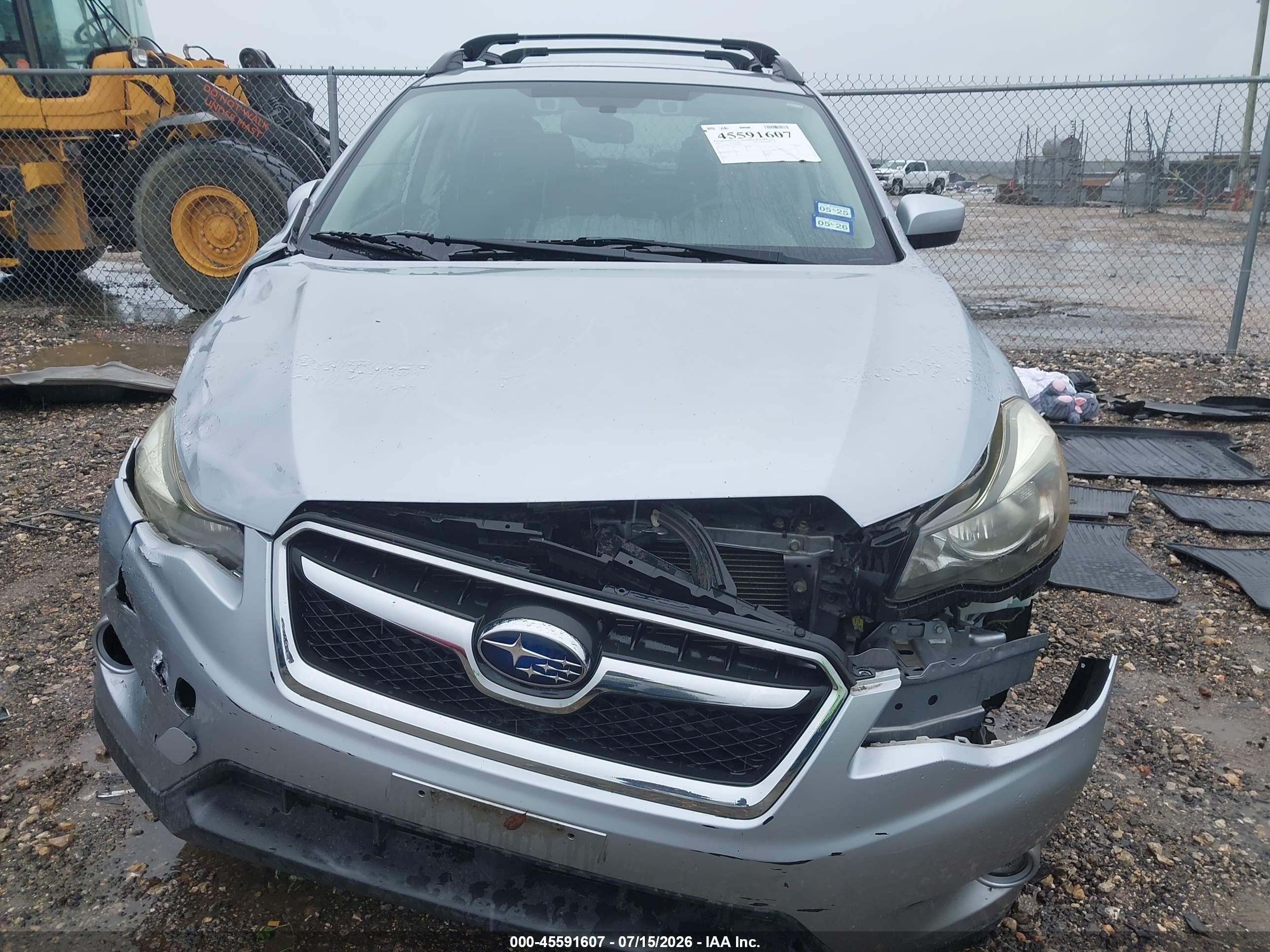 2015 Subaru Xv Crosstrek 2.0i Premium Silver vin: JF2GPAFC2F8306274