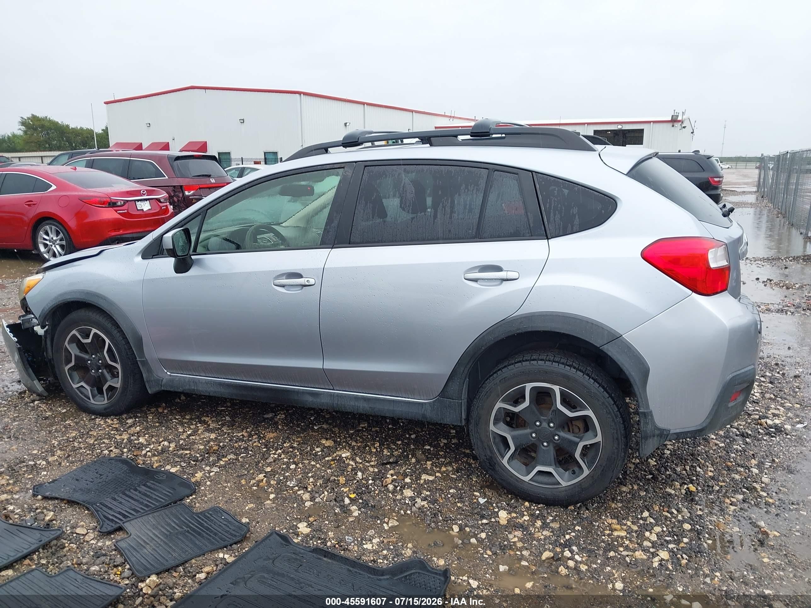2015 Subaru Xv Crosstrek 2.0i Premium Silver vin: JF2GPAFC2F8306274