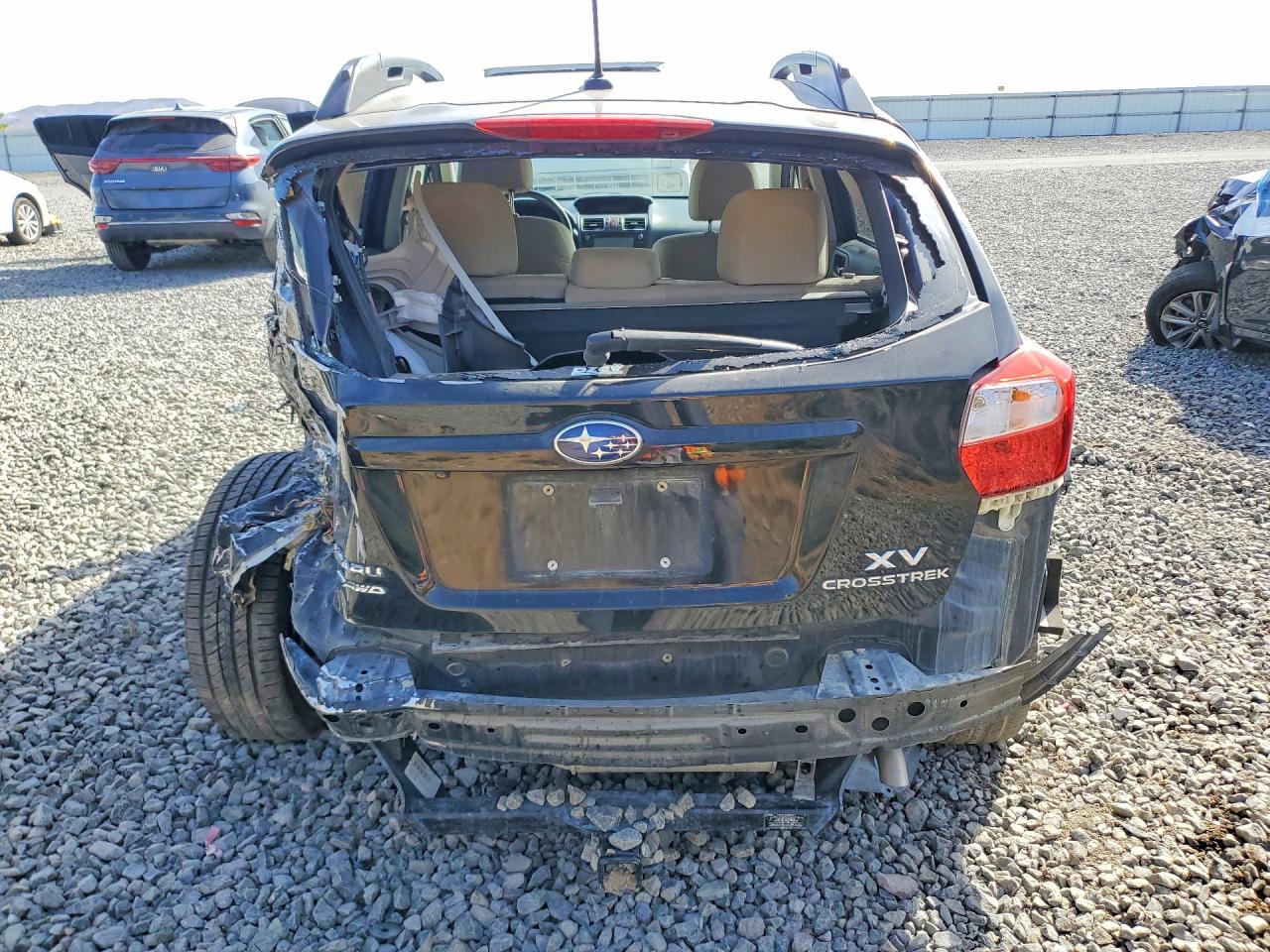 2015 Subaru Xv Crosstrek 2.0 Premium Black vin: JF2GPAFC2F8311152