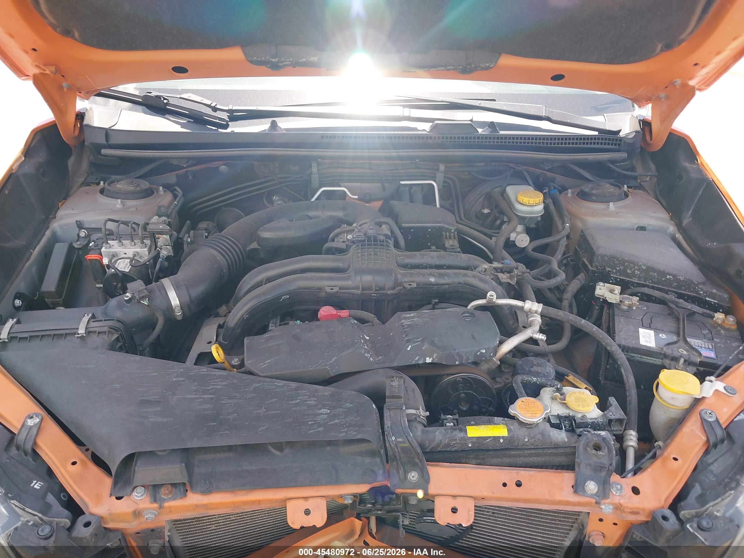 2015 Subaru Xv Crosstrek 2.0i Premium Orange vin: JF2GPAFC2F8327447