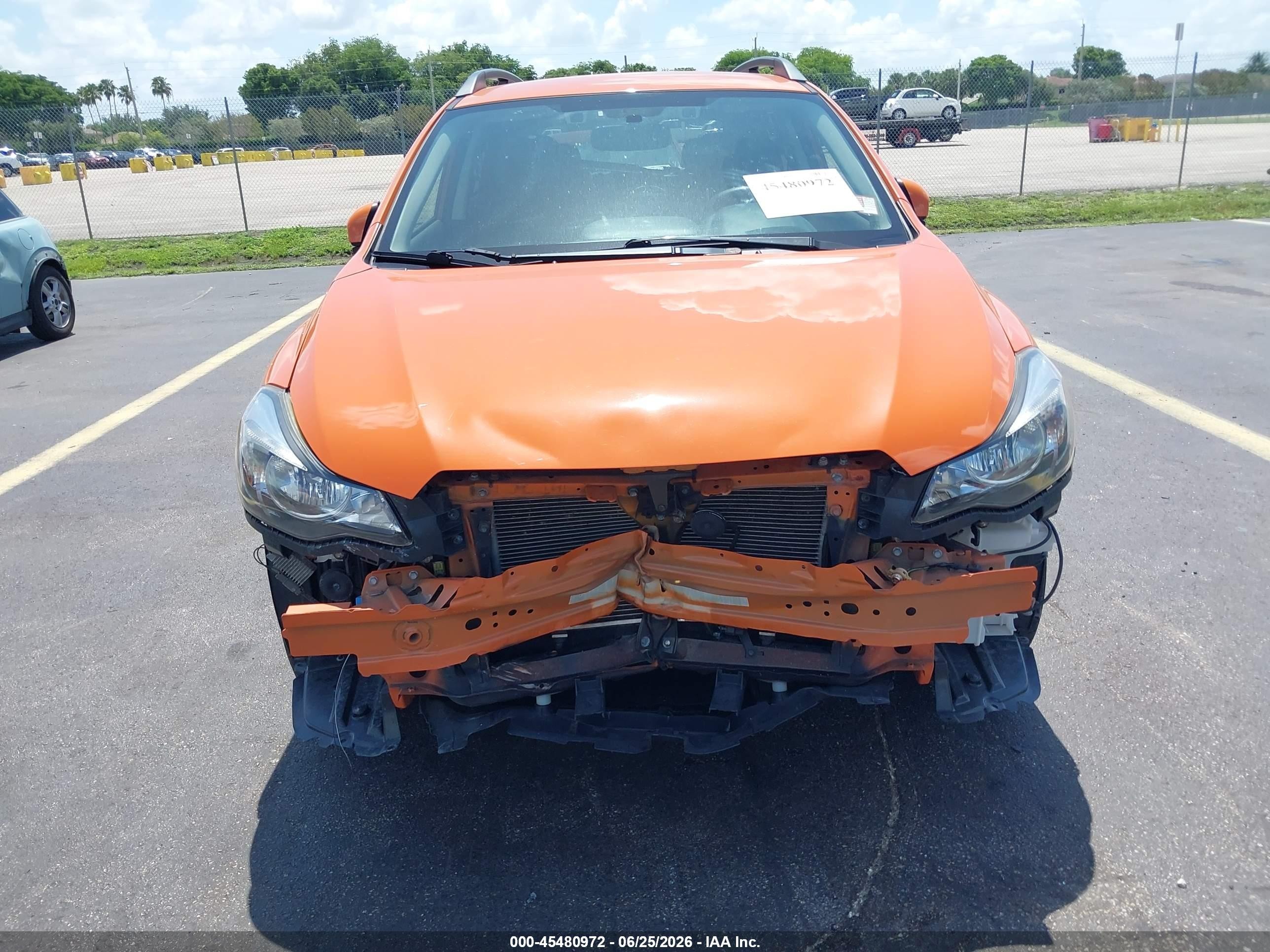 2015 Subaru Xv Crosstrek 2.0i Premium Orange vin: JF2GPAFC2F8327447