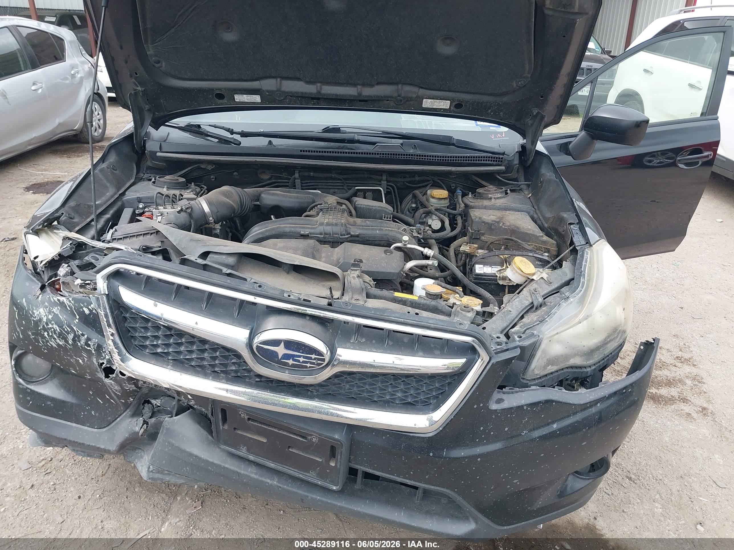 2015 Subaru Xv Crosstrek 2.0i Premium Черный vin: JF2GPAFC3F8230984