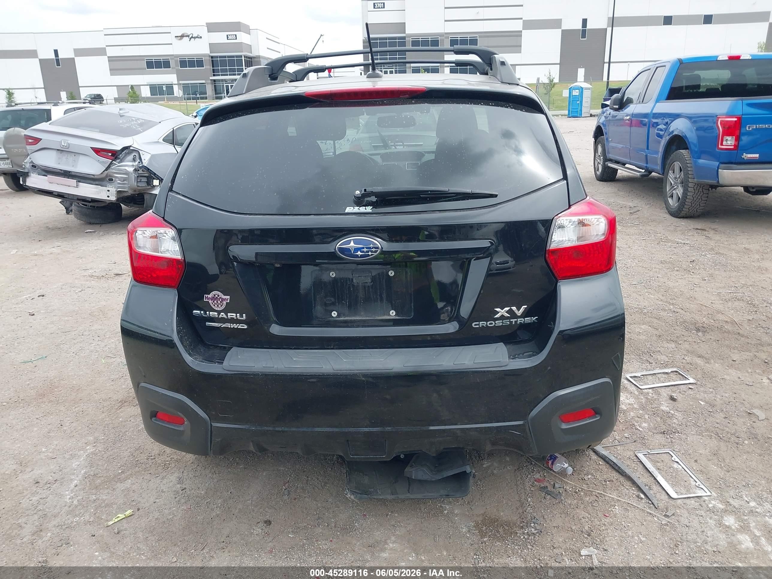 2015 Subaru Xv Crosstrek 2.0i Premium Черный vin: JF2GPAFC3F8230984