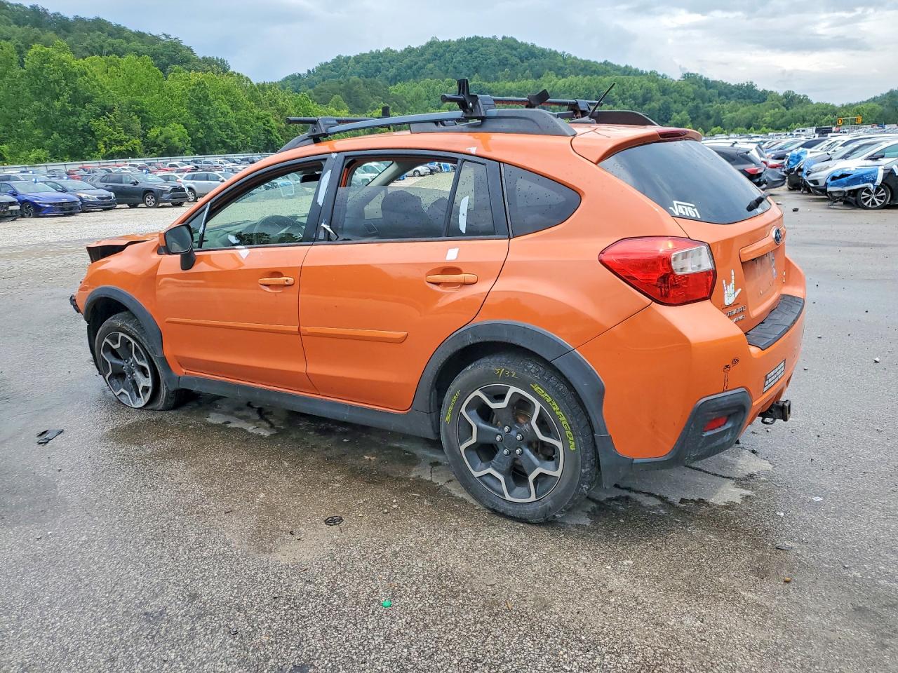2015 Subaru Xv Crosstrek 2.0 Premium Orange vin: JF2GPAFC4F8326719