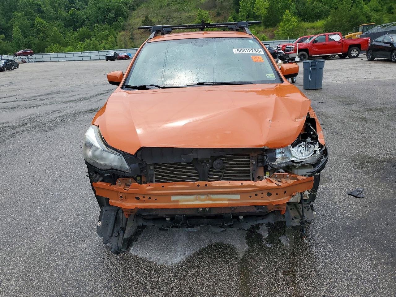 2015 Subaru Xv Crosstrek 2.0 Premium Orange vin: JF2GPAFC4F8326719
