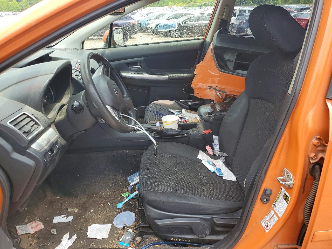 2015 Subaru Xv Crosstrek 2.0 Premium Orange vin: JF2GPAFC4F8326719