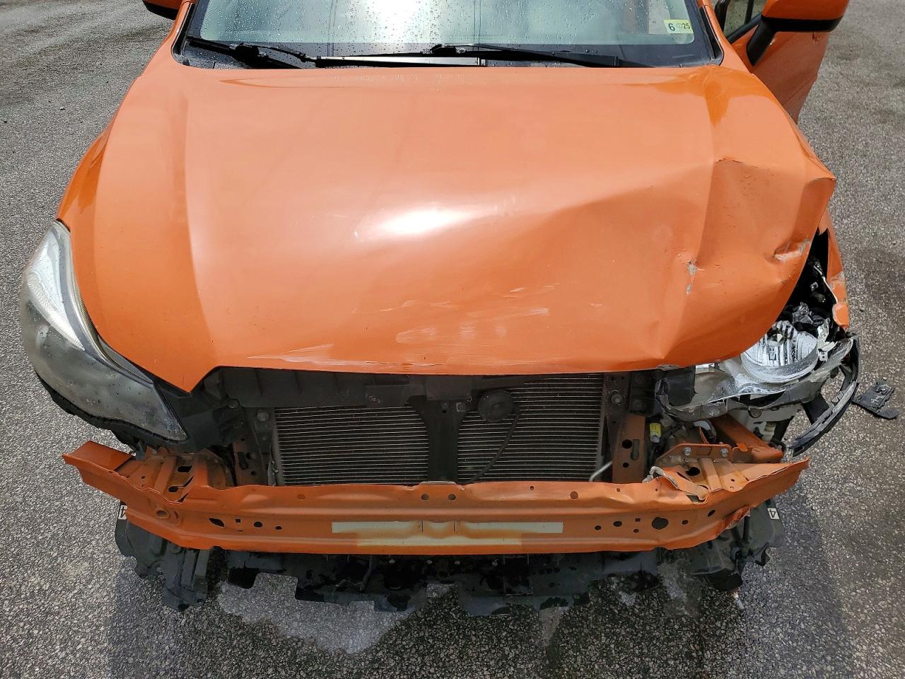 2015 Subaru Xv Crosstrek 2.0 Premium Orange vin: JF2GPAFC4F8326719