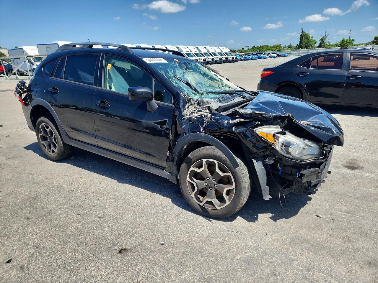 2015 Subaru Xv Crosstrek 2.0 Premium Черный vin: JF2GPAFC4FH224496