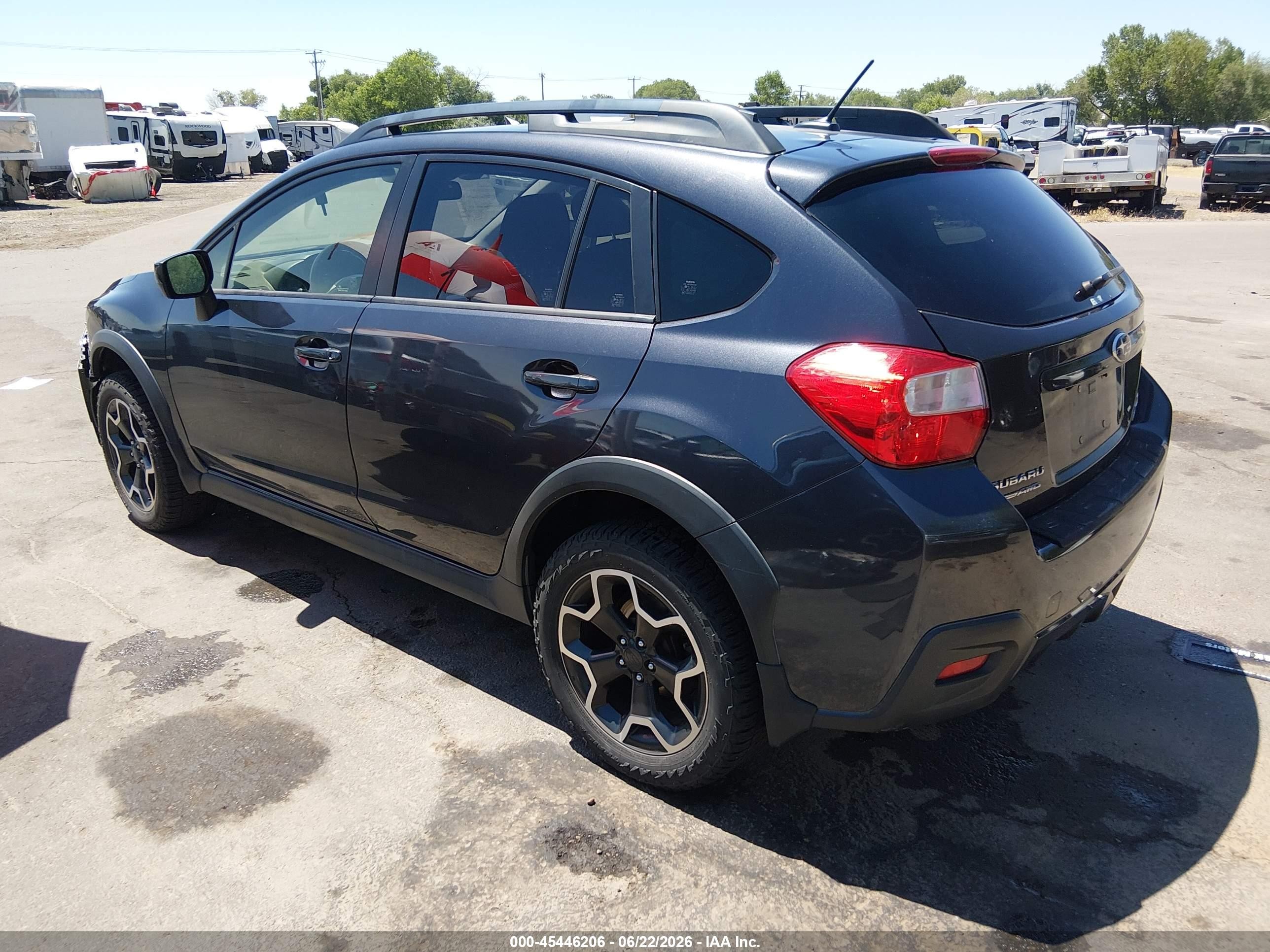 2015 Subaru Xv Crosstrek 2.0i Premium Gray vin: JF2GPAFC6FH212530