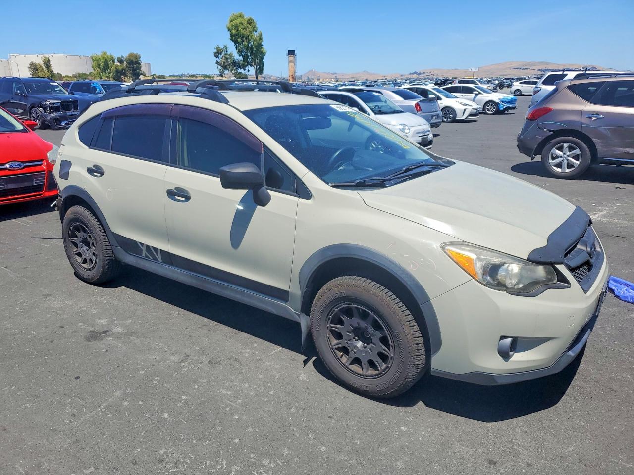 2015 Subaru Xv Crosstrek 2.0 Premium Beige vin: JF2GPAFC7F8237209