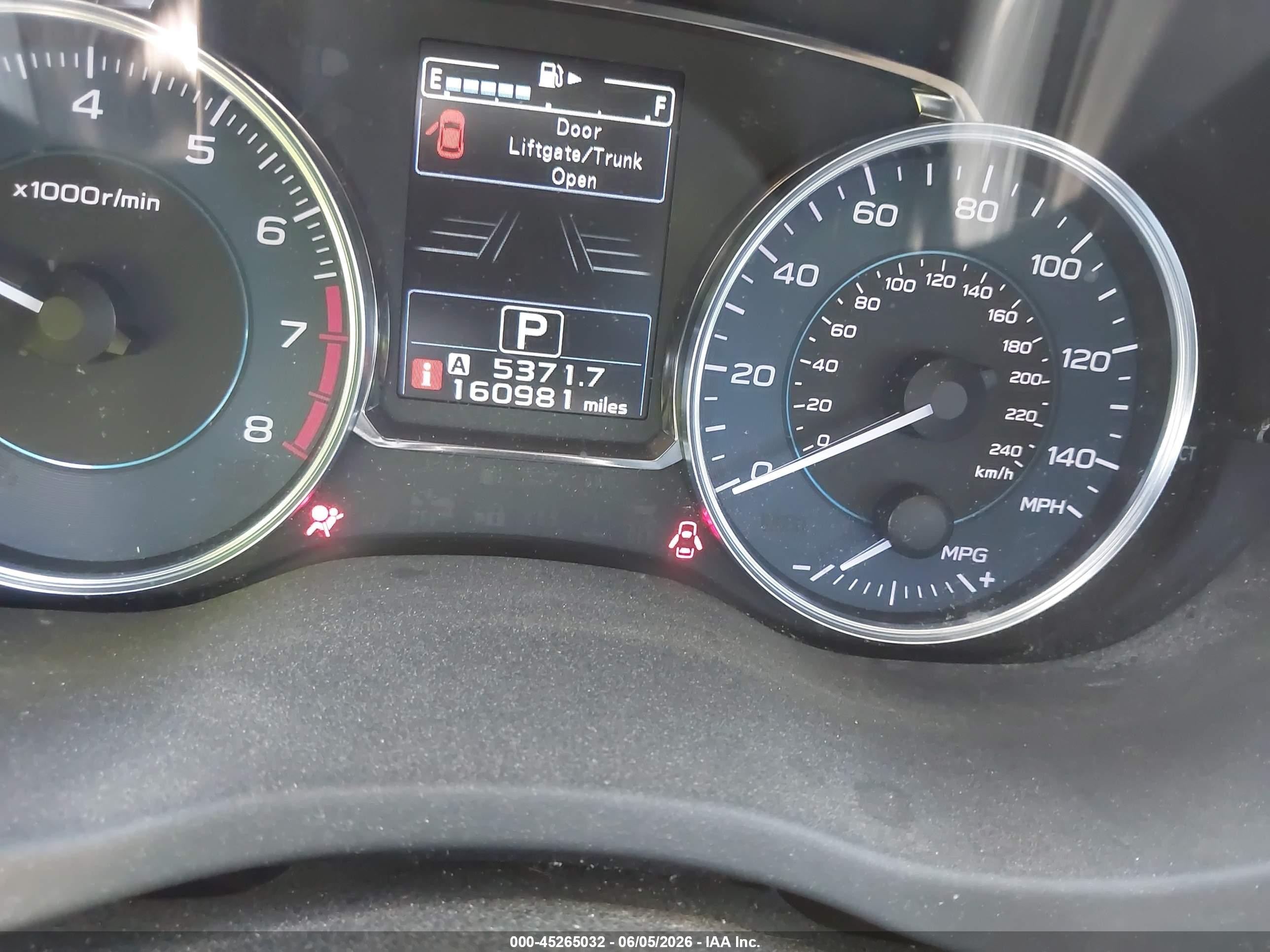 2015 Subaru Xv Crosstrek 2.0i Premium Cream vin: JF2GPAFC7F8310580