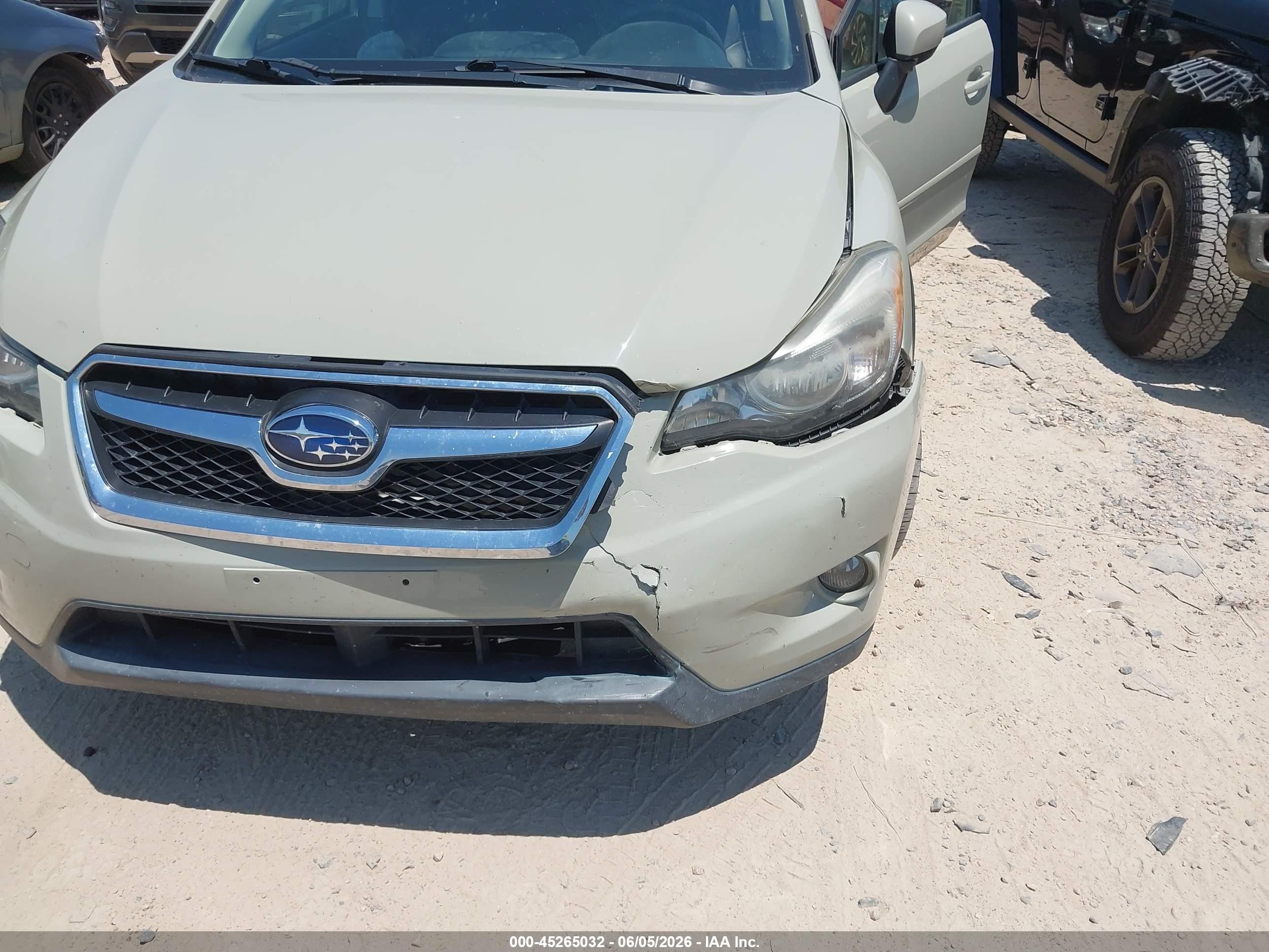 2015 Subaru Xv Crosstrek 2.0i Premium Cream vin: JF2GPAFC7F8310580