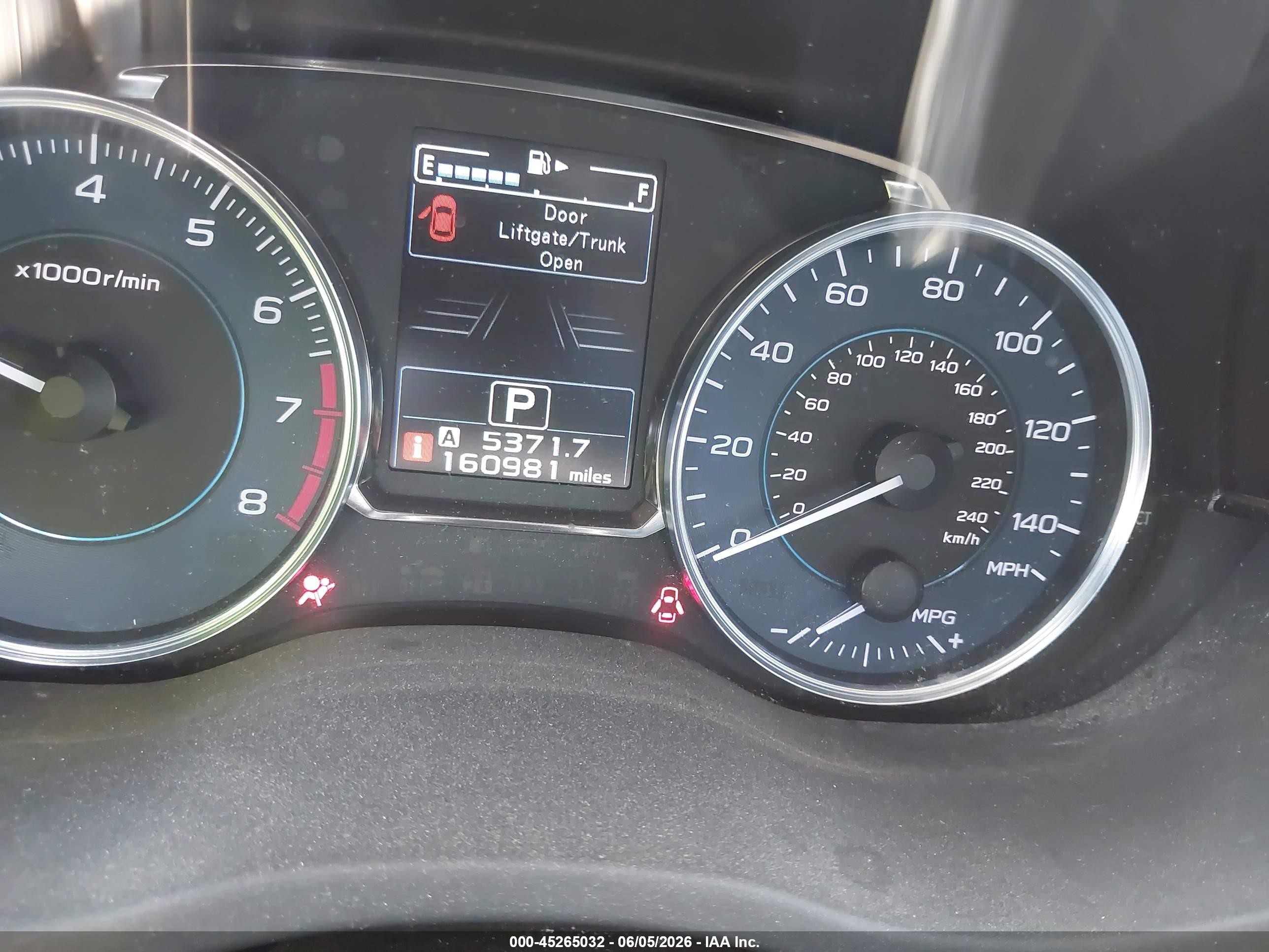 2015 Subaru Xv Crosstrek 2.0i Premium Cream vin: JF2GPAFC7F8310580