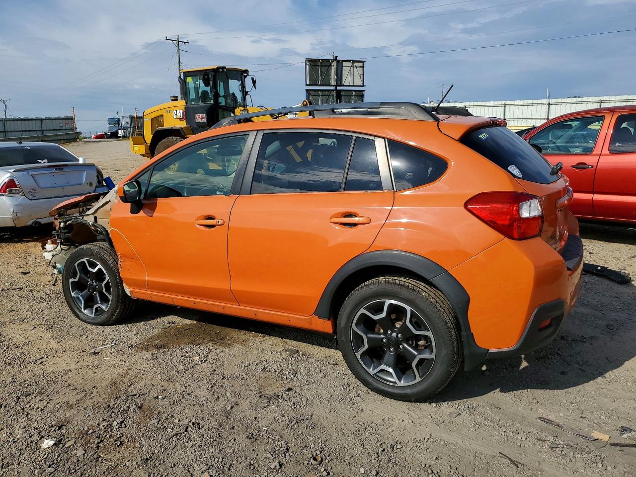 2015 Subaru Xv Crosstrek 2.0 Premium Orange vin: JF2GPAFC7F8313334