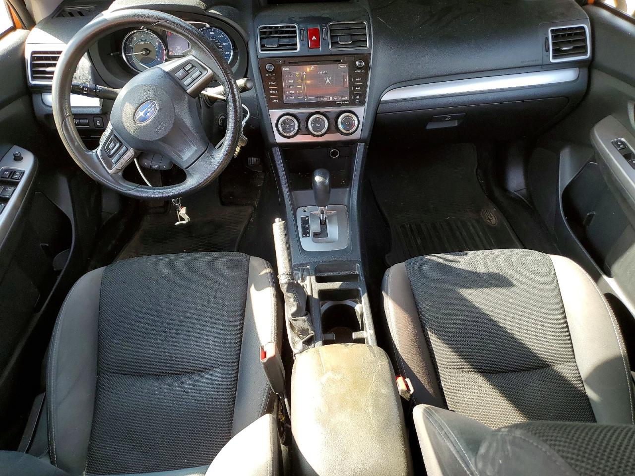 2015 Subaru Xv Crosstrek 2.0 Premium Orange vin: JF2GPAFC7F8313334