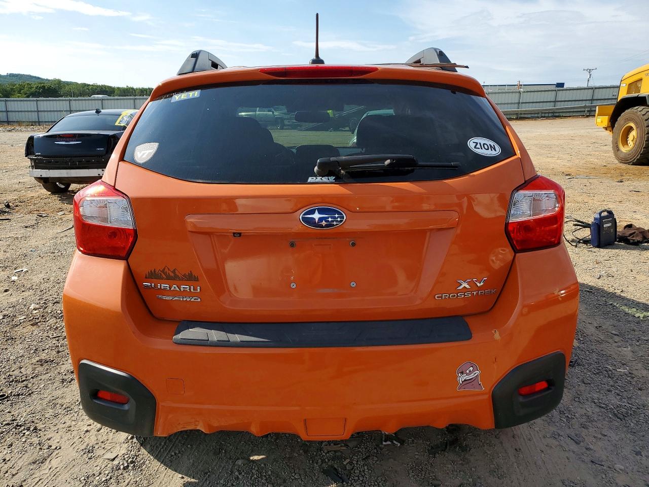2015 Subaru Xv Crosstrek 2.0 Premium Orange vin: JF2GPAFC7F8313334