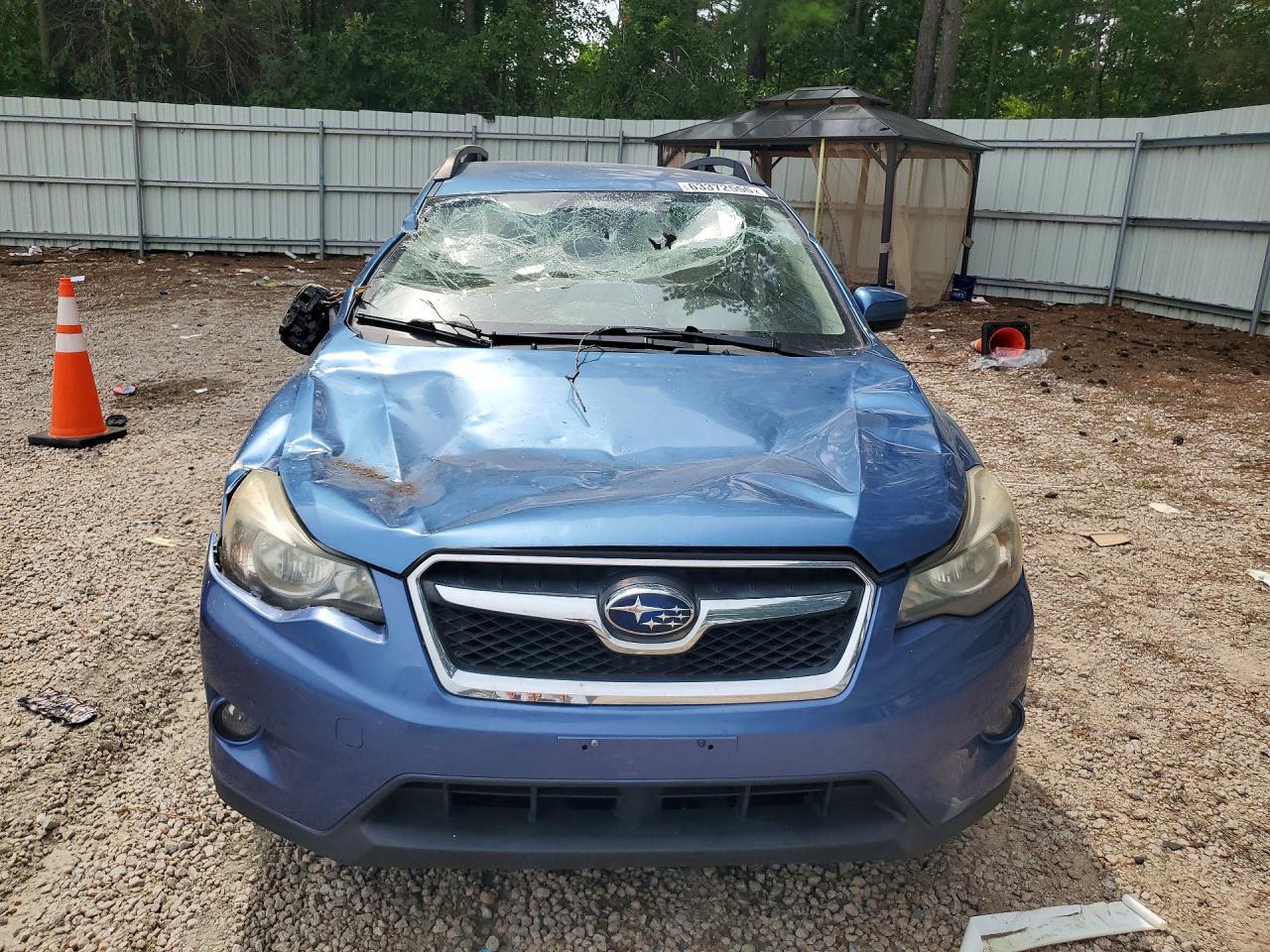 2015 Subaru Xv Crosstrek 2.0 Premium Blue vin: JF2GPAFC7FH218837