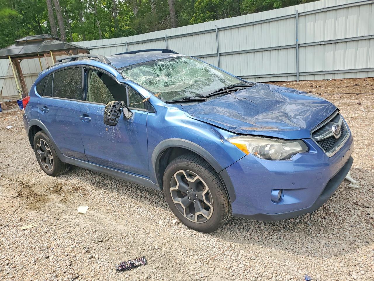 2015 Subaru Xv Crosstrek 2.0 Premium Blue vin: JF2GPAFC7FH218837
