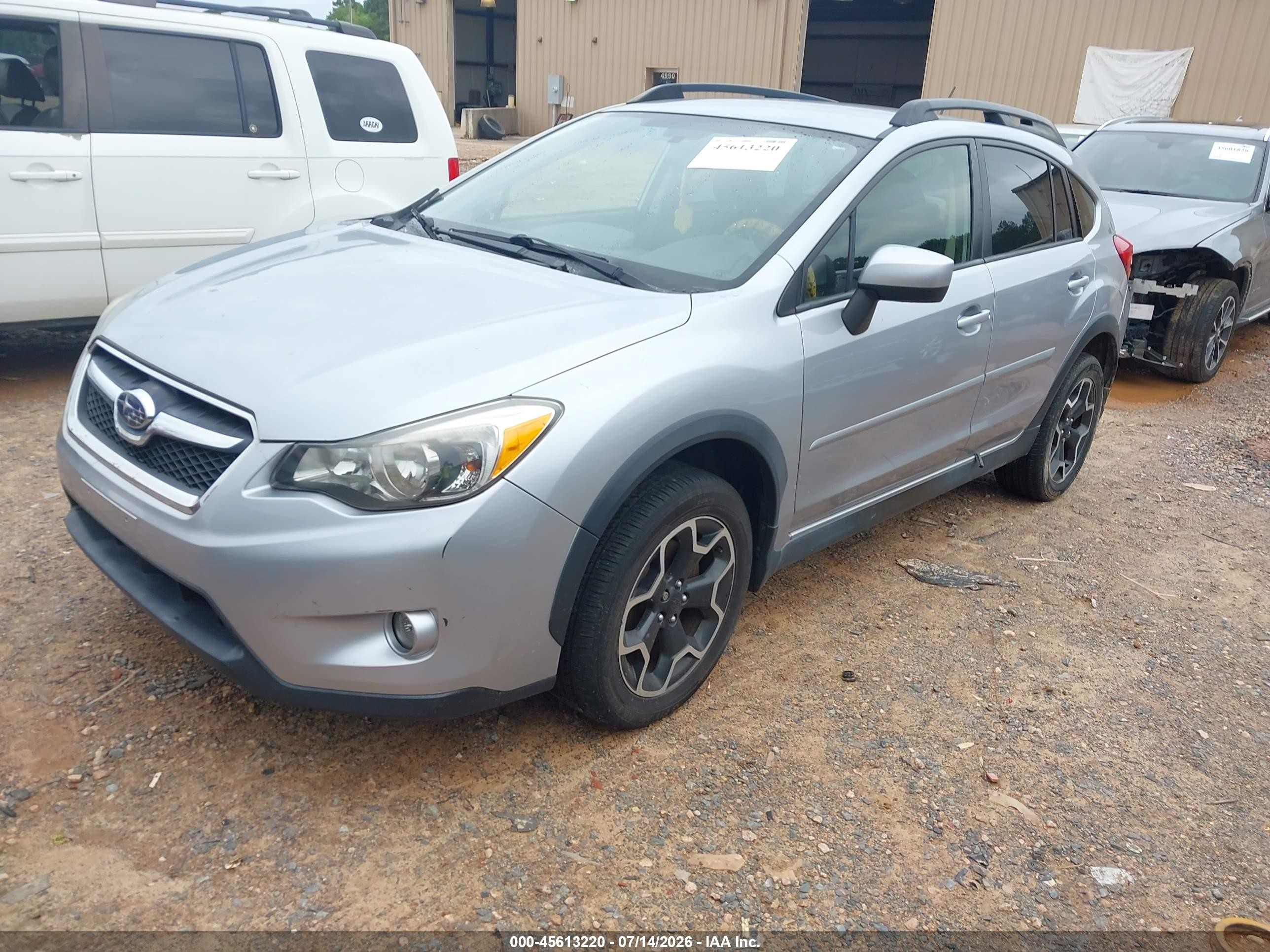 2015 Subaru Xv Crosstrek 2.0i Premium Silver vin: JF2GPAFC7FH317125