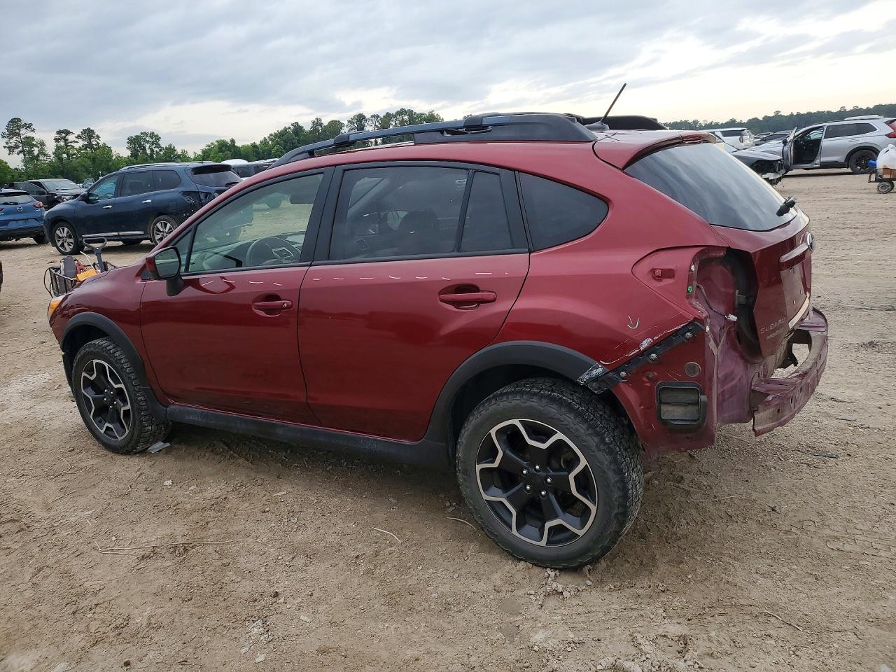 2015 Subaru Xv Crosstrek 2.0 Premium Red vin: JF2GPAFC8F8298181