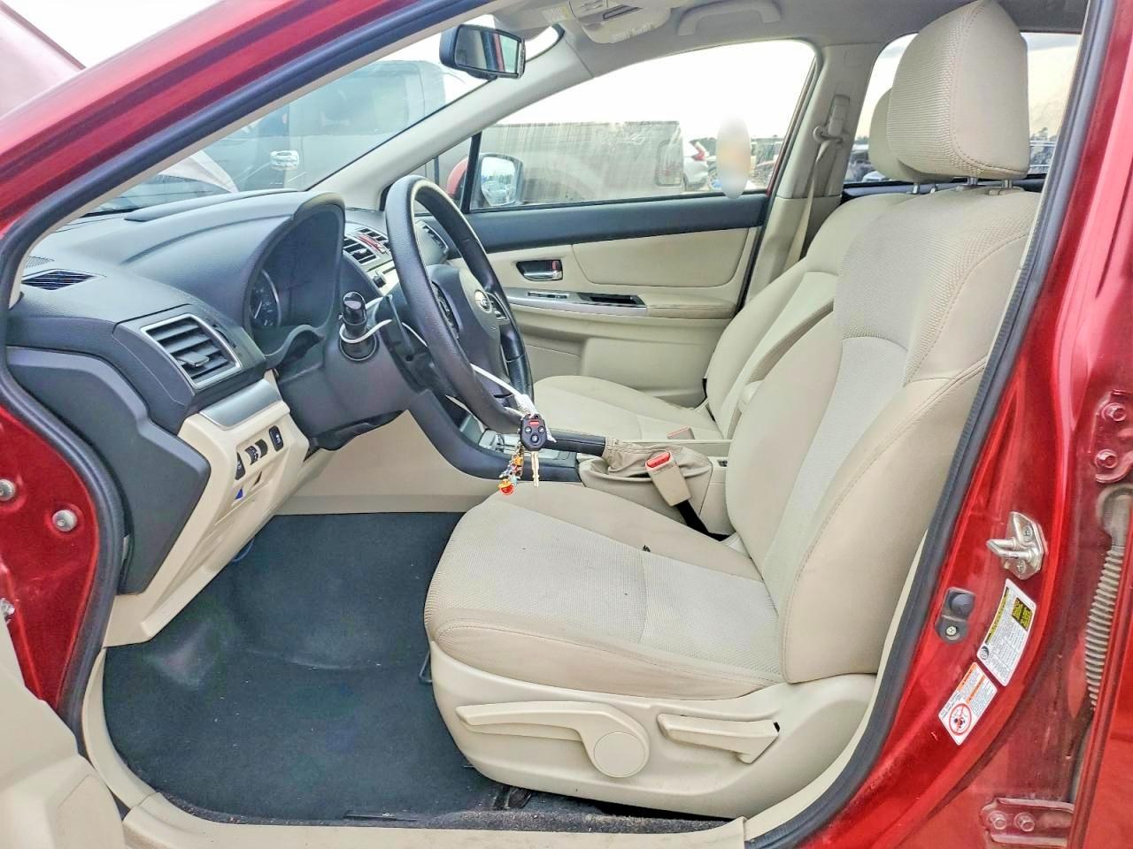 2015 Subaru Xv Crosstrek 2.0 Premium Red vin: JF2GPAFC8F8298181