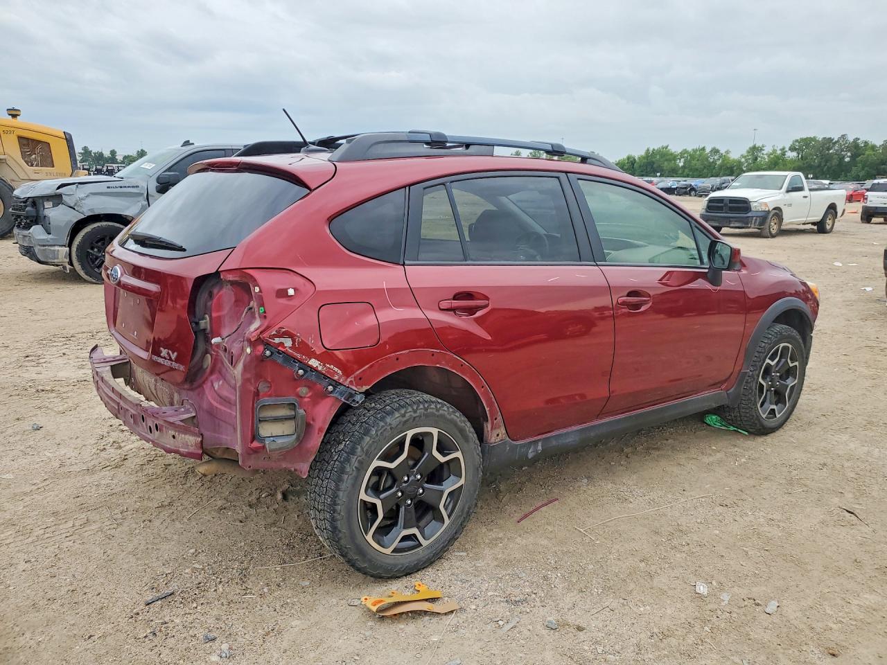2015 Subaru Xv Crosstrek 2.0 Premium Red vin: JF2GPAFC8F8298181