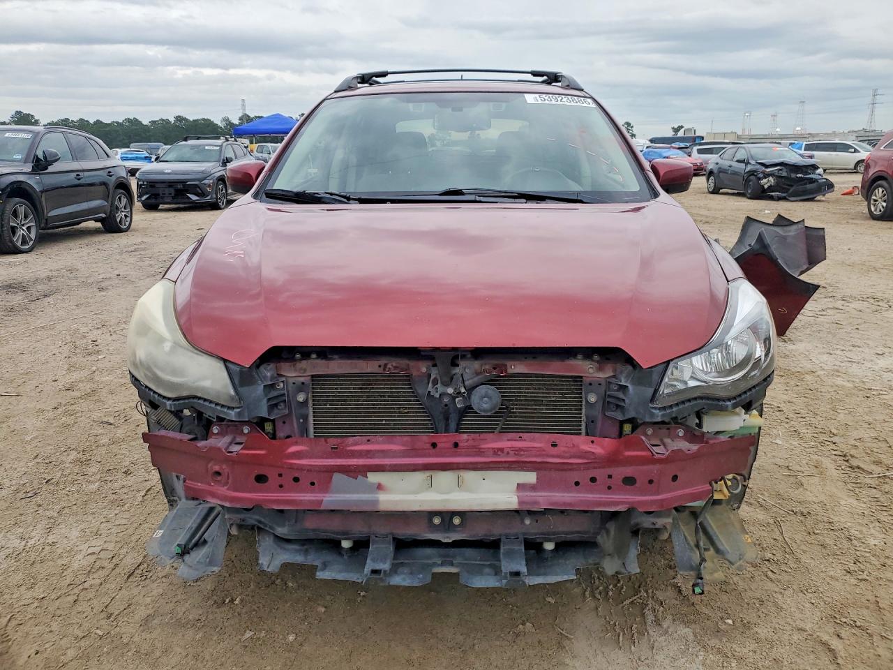 2015 Subaru Xv Crosstrek 2.0 Premium Red vin: JF2GPAFC8F8298181