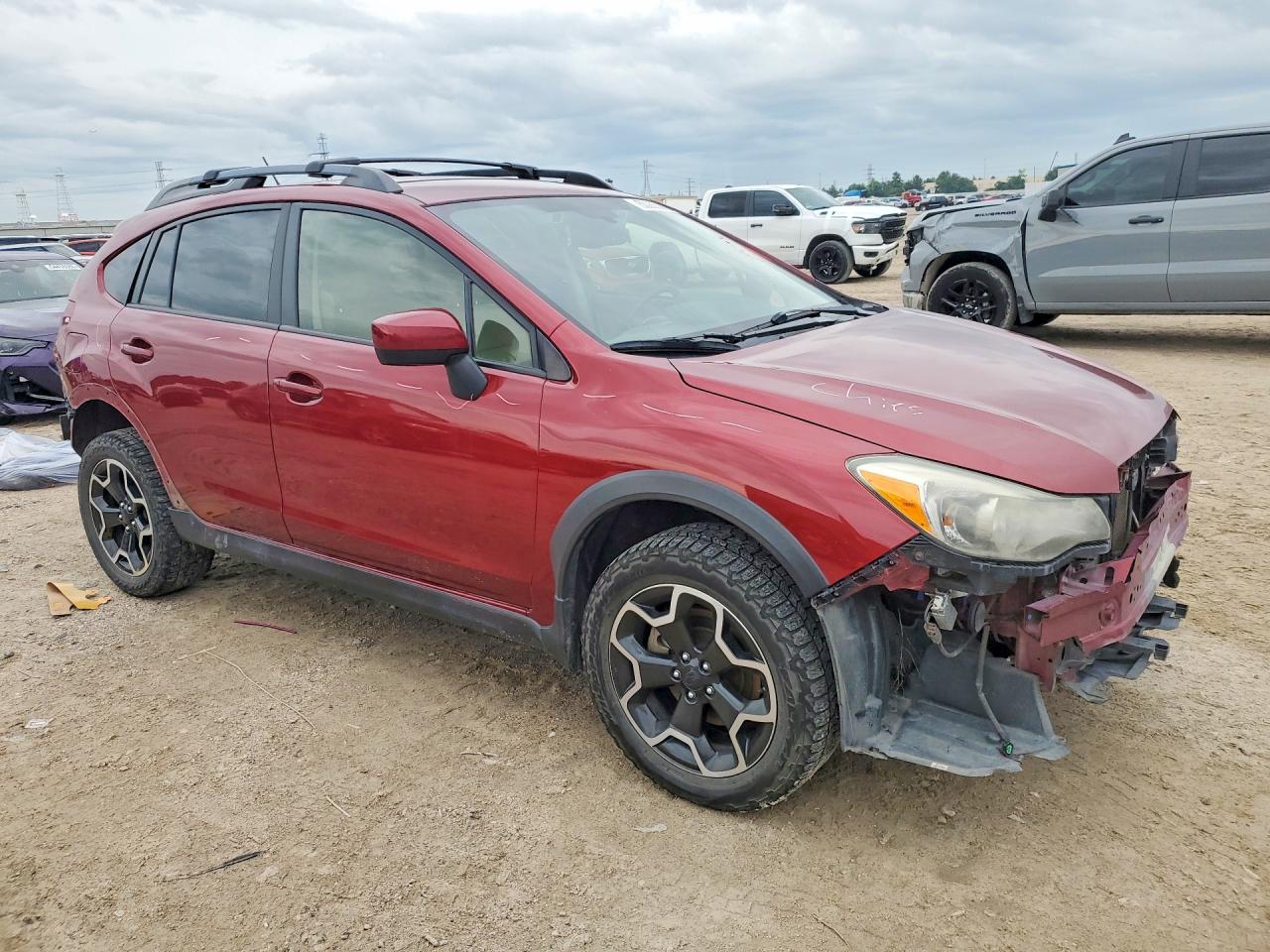 2015 Subaru Xv Crosstrek 2.0 Premium Red vin: JF2GPAFC8F8298181