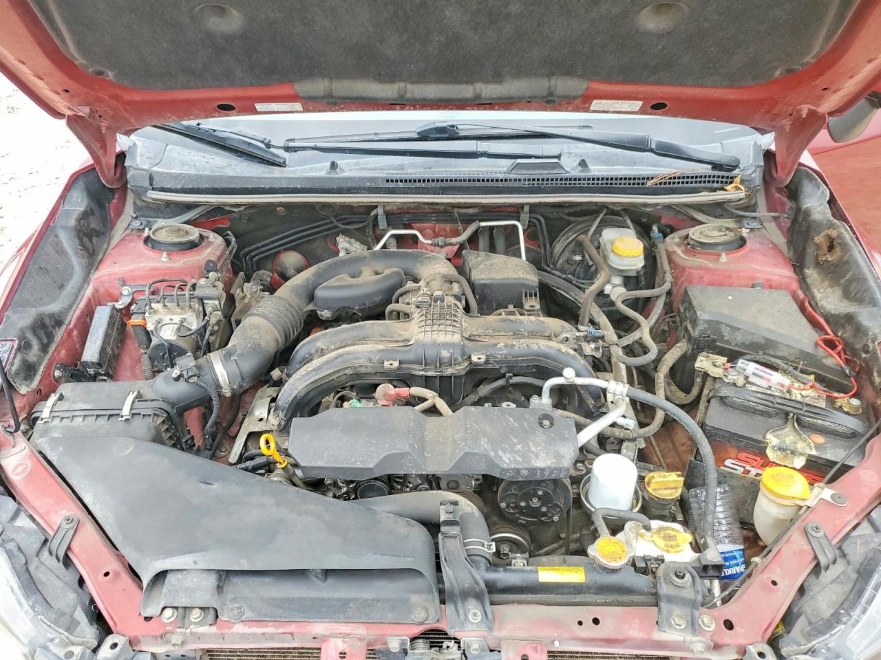 2015 Subaru Xv Crosstrek 2.0 Premium Red vin: JF2GPAFC8F8298181