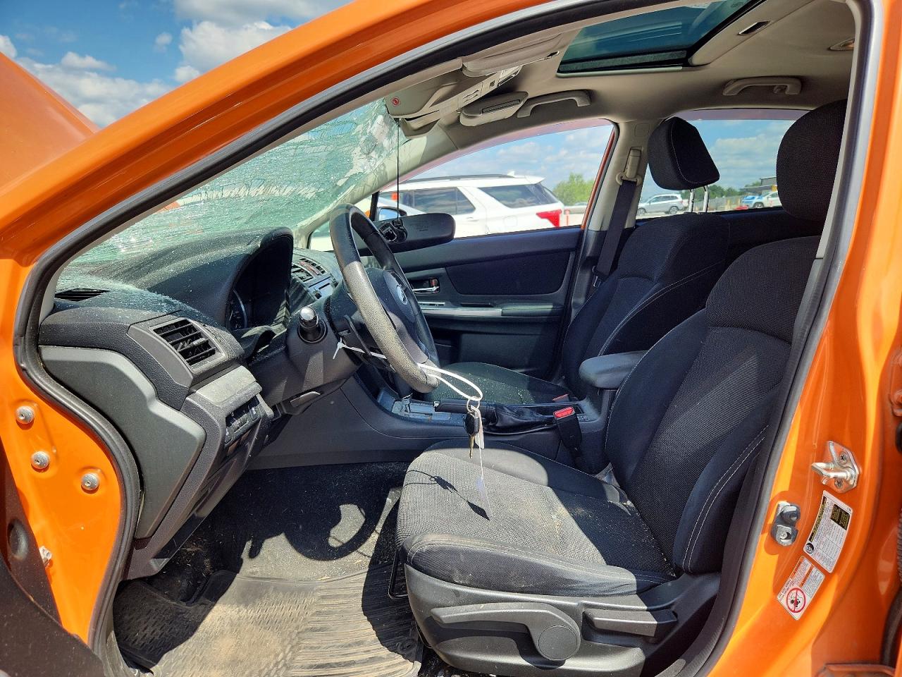 2015 Subaru Xv Crosstrek 2.0 Premium Orange vin: JF2GPAFC8FH321247