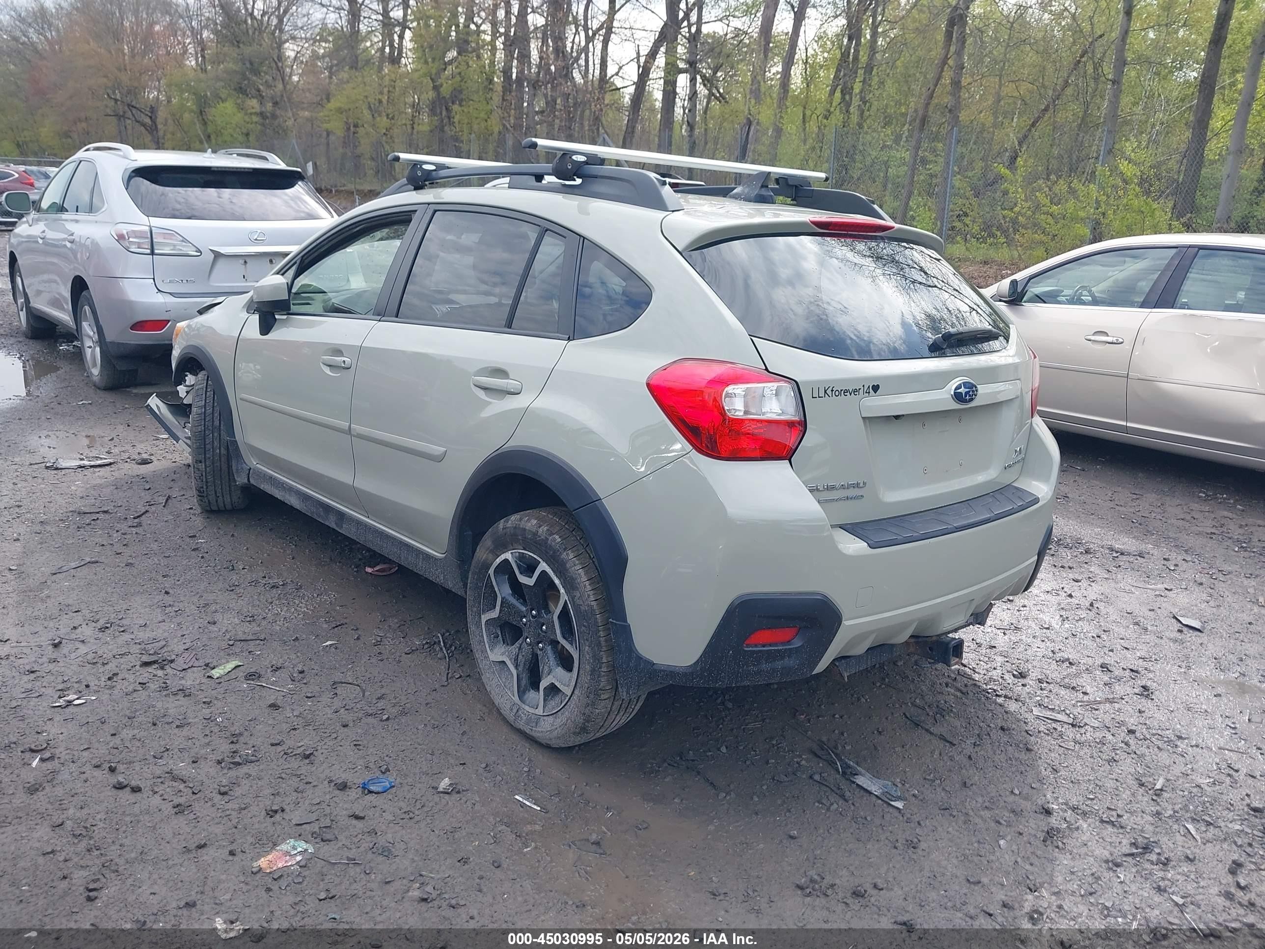 2015 Subaru Xv Crosstrek 2.0i Premium Pewter vin: JF2GPAFC9F8309432
