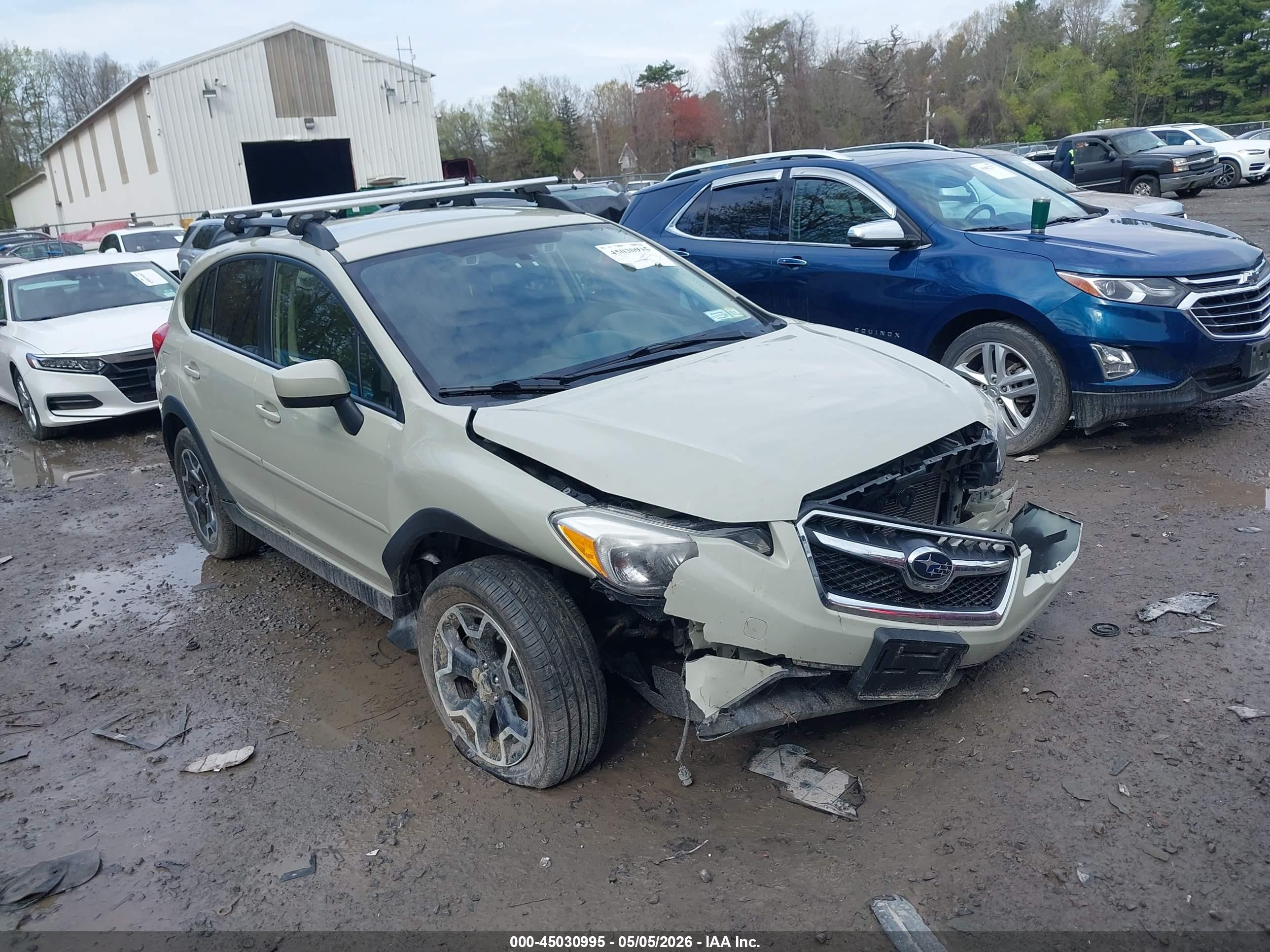 2015 Subaru Xv Crosstrek 2.0i Premium Pewter vin: JF2GPAFC9F8309432