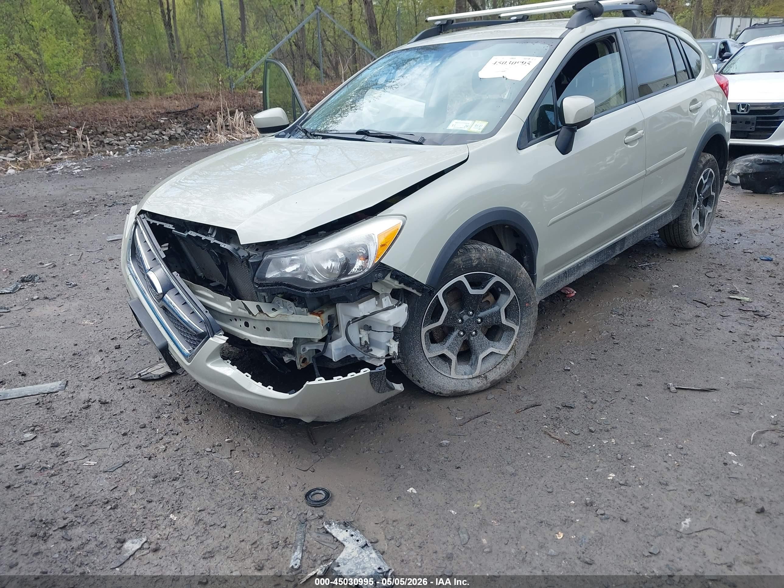 2015 Subaru Xv Crosstrek 2.0i Premium Pewter vin: JF2GPAFC9F8309432