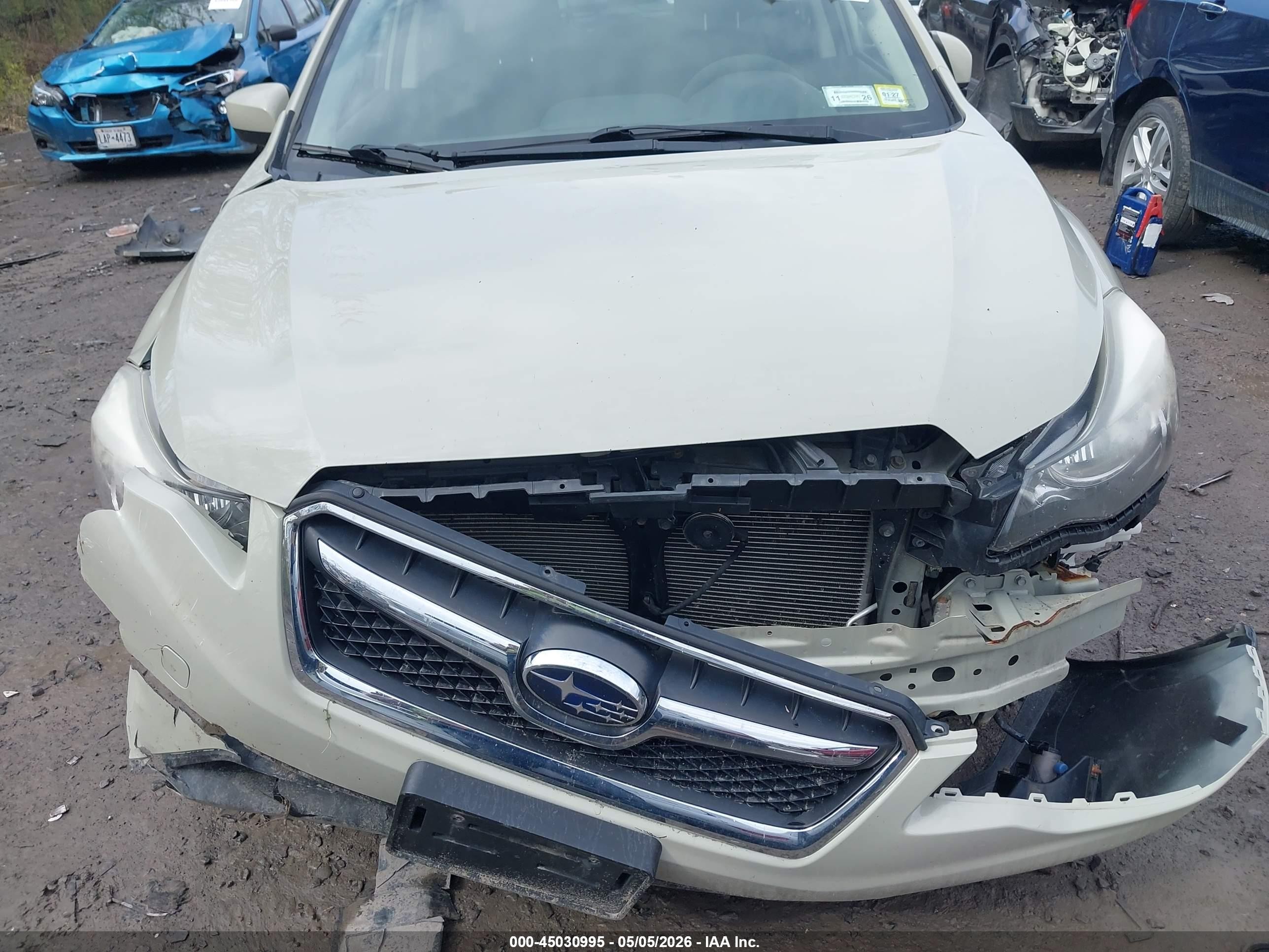 2015 Subaru Xv Crosstrek 2.0i Premium Pewter vin: JF2GPAFC9F8309432