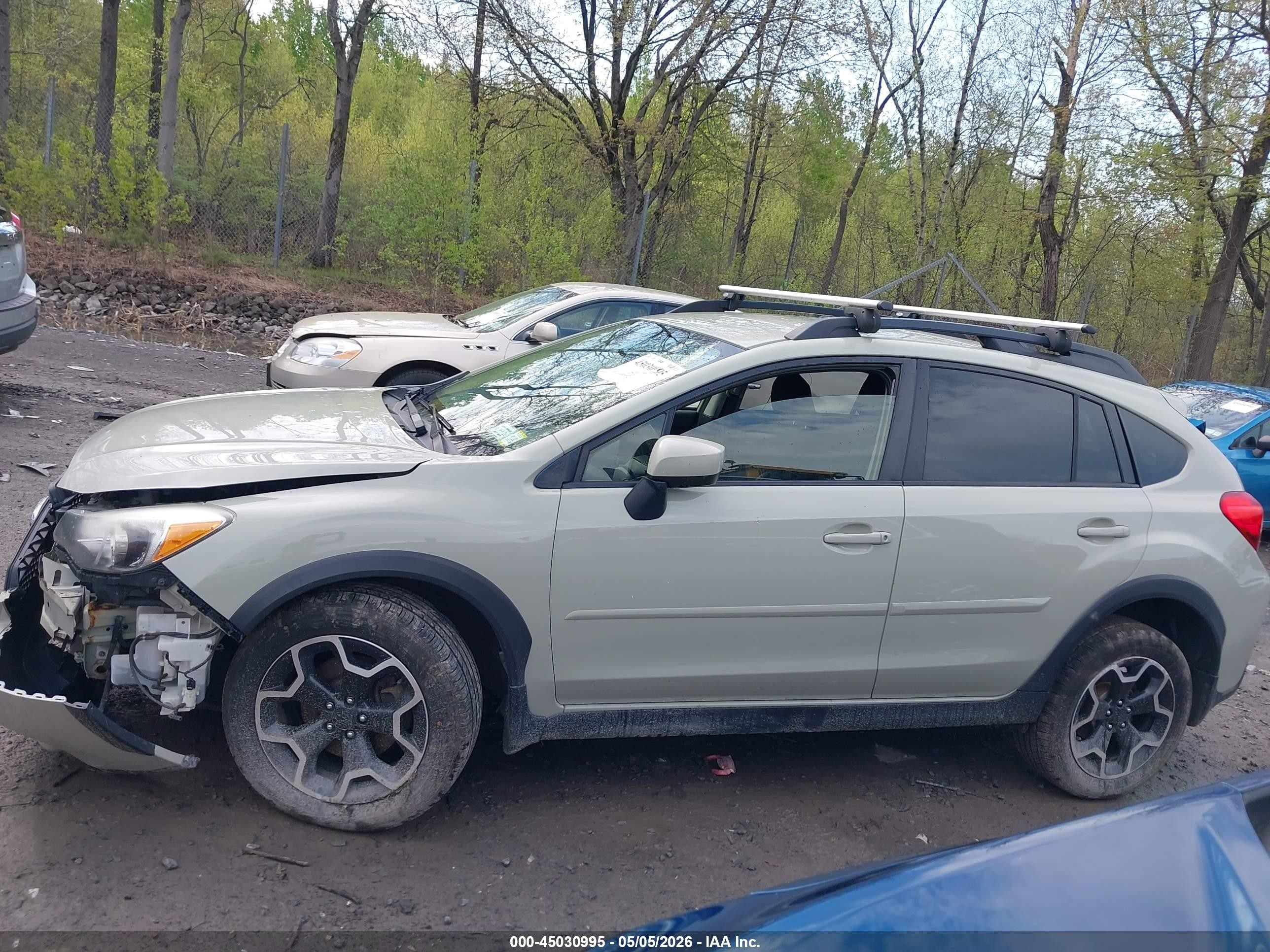 2015 Subaru Xv Crosstrek 2.0i Premium Pewter vin: JF2GPAFC9F8309432