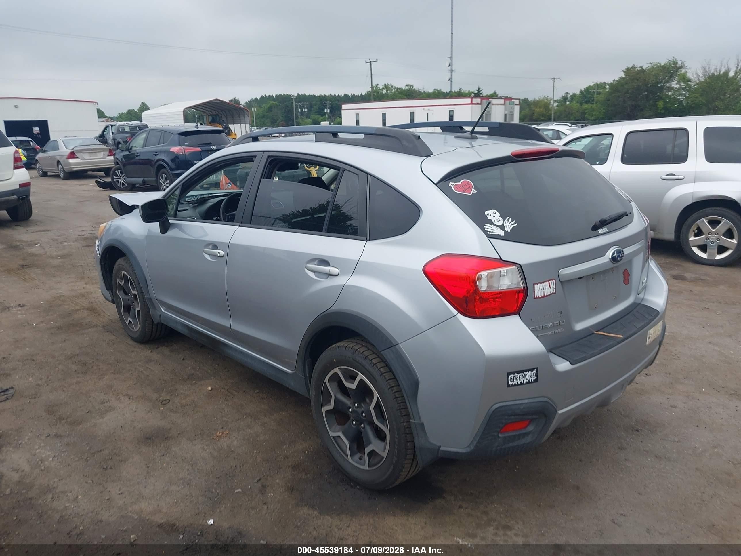2015 Subaru Xv Crosstrek 2.0i Premium Silver vin: JF2GPAFC9F8309527