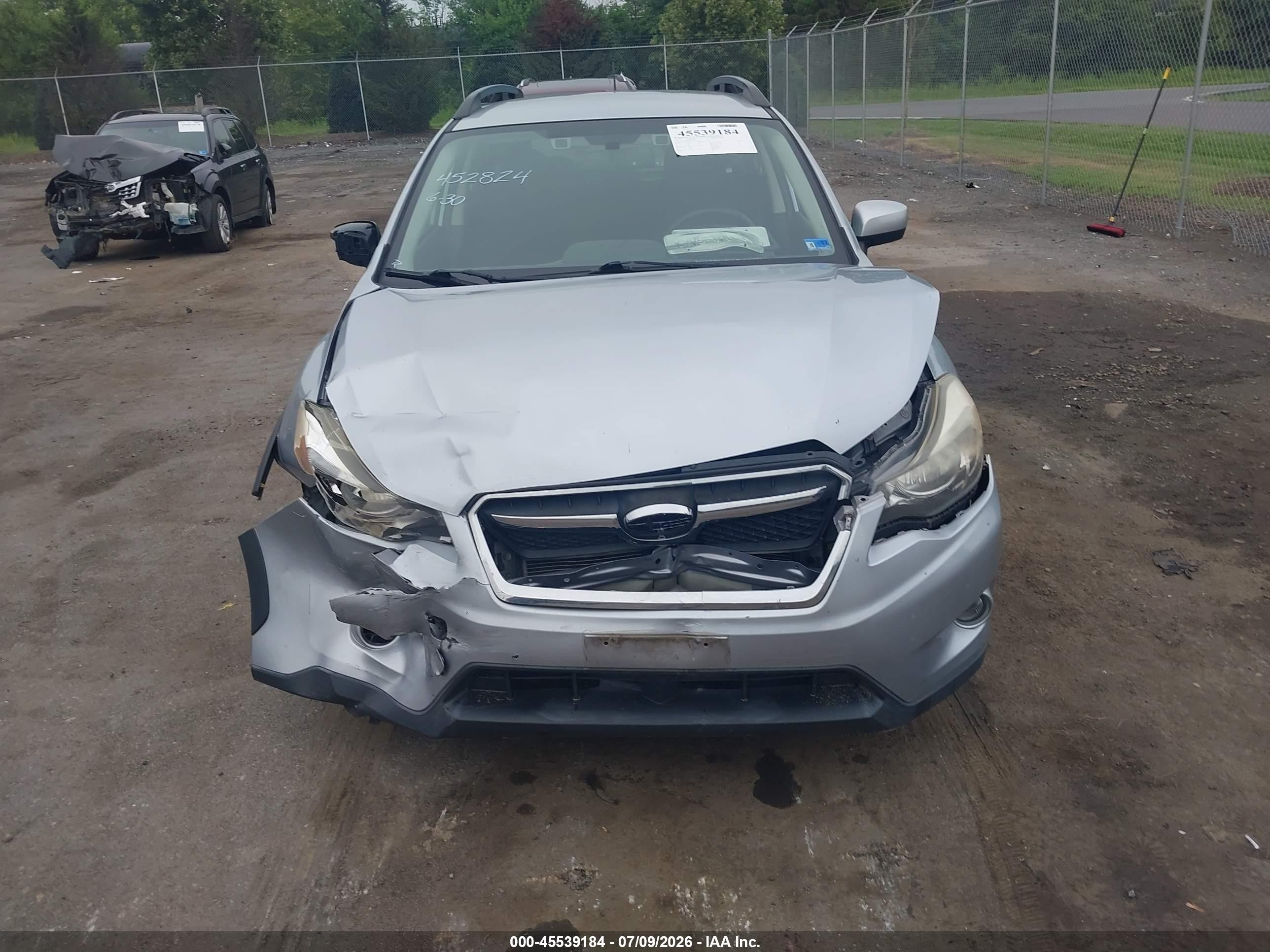 2015 Subaru Xv Crosstrek 2.0i Premium Silver vin: JF2GPAFC9F8309527