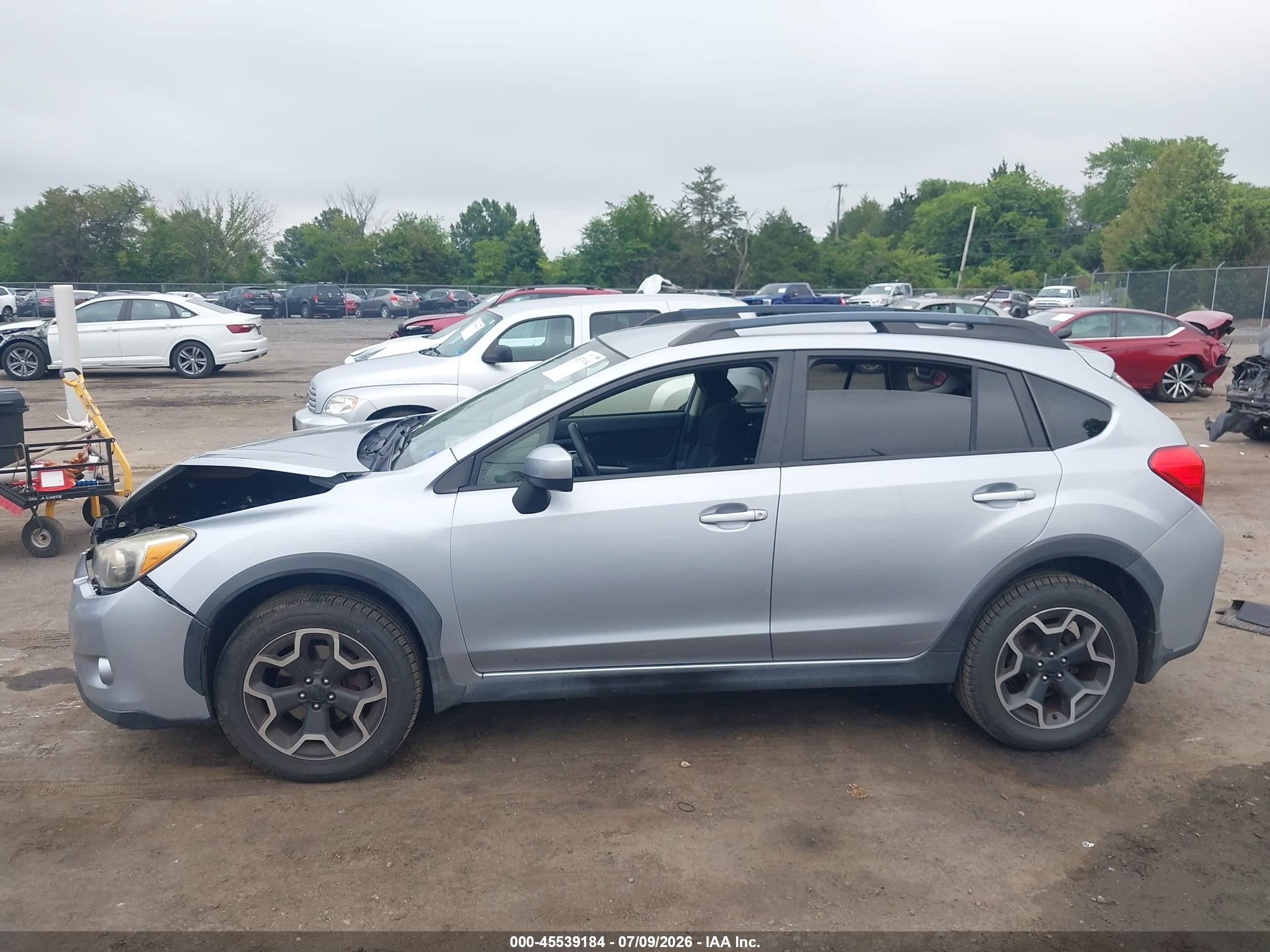 2015 Subaru Xv Crosstrek 2.0i Premium Silver vin: JF2GPAFC9F8309527