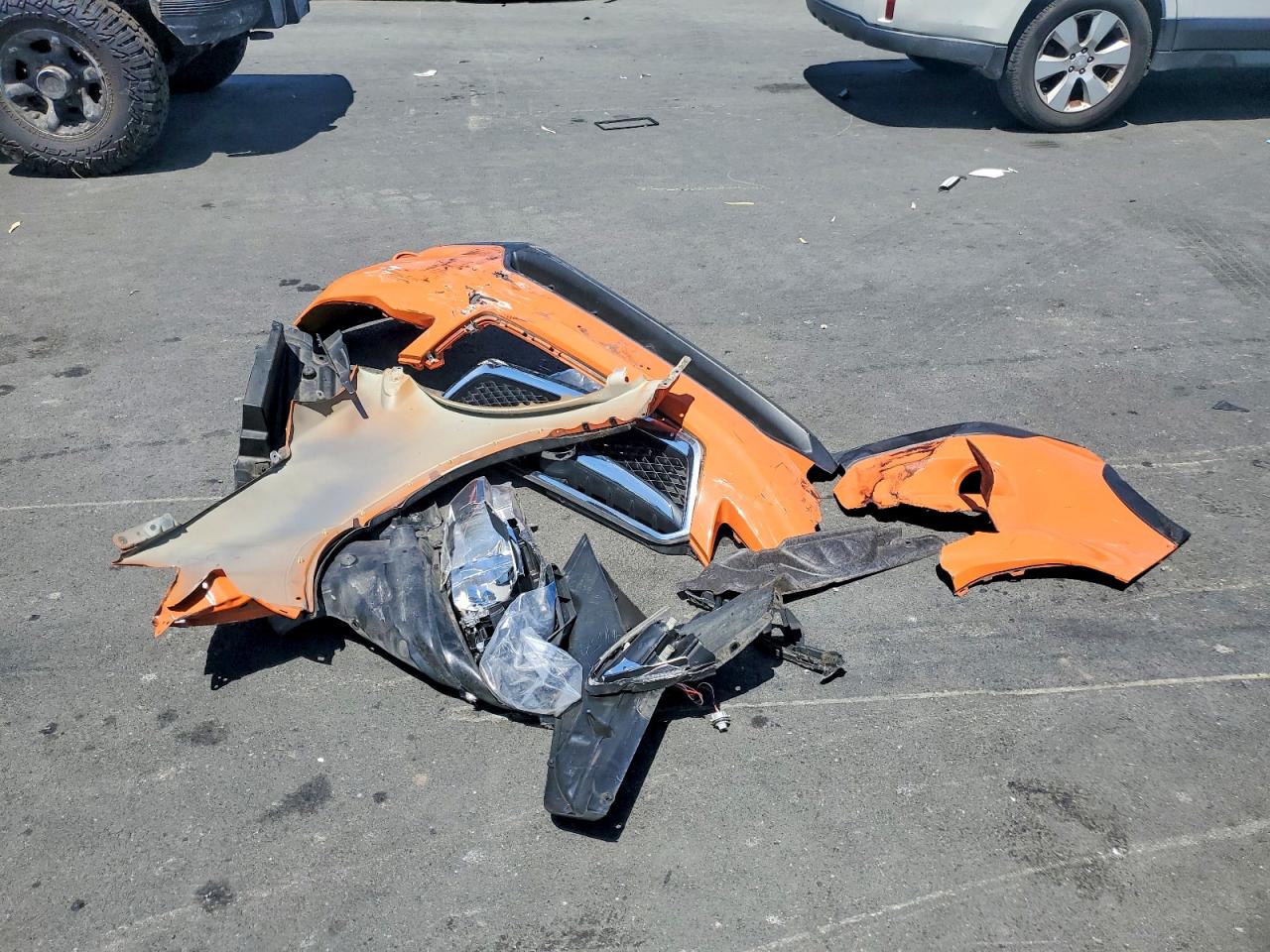 2015 Subaru Xv Crosstrek 2.0 Premium Orange vin: JF2GPAFC9F8323704