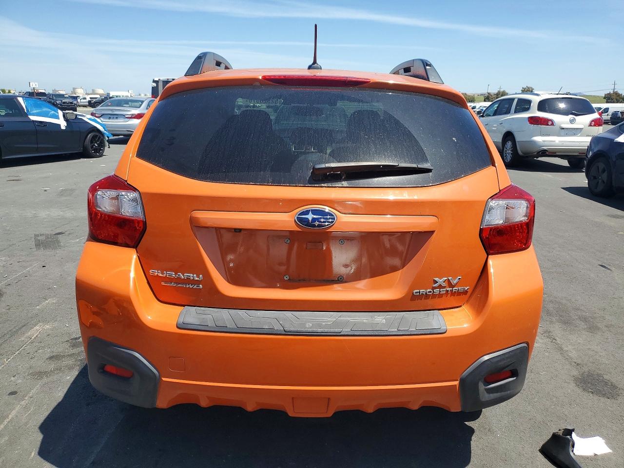 2015 Subaru Xv Crosstrek 2.0 Premium Orange vin: JF2GPAFC9F8323704