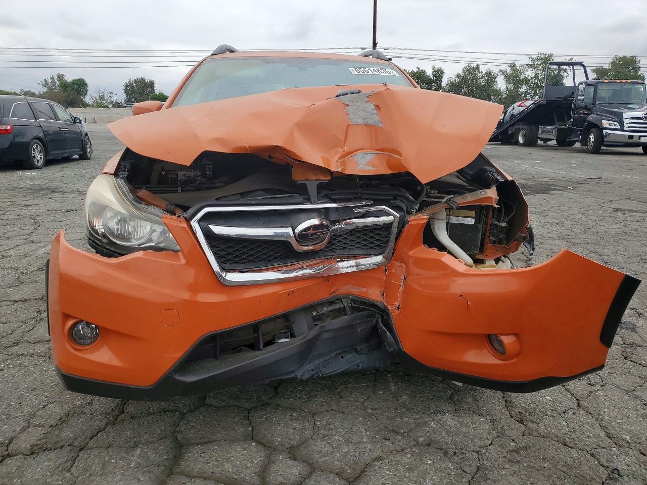 2015 Subaru Xv Crosstrek 2.0 Premium Orange vin: JF2GPAFCXFH288803